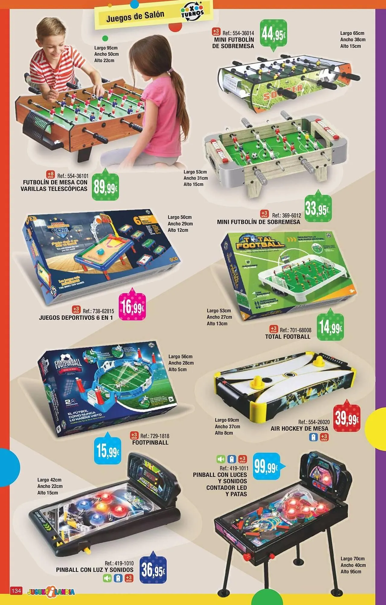Catálogo de Catálogo Juguetilandia 5 de diciembre al 15 de diciembre 2025 - Página 134