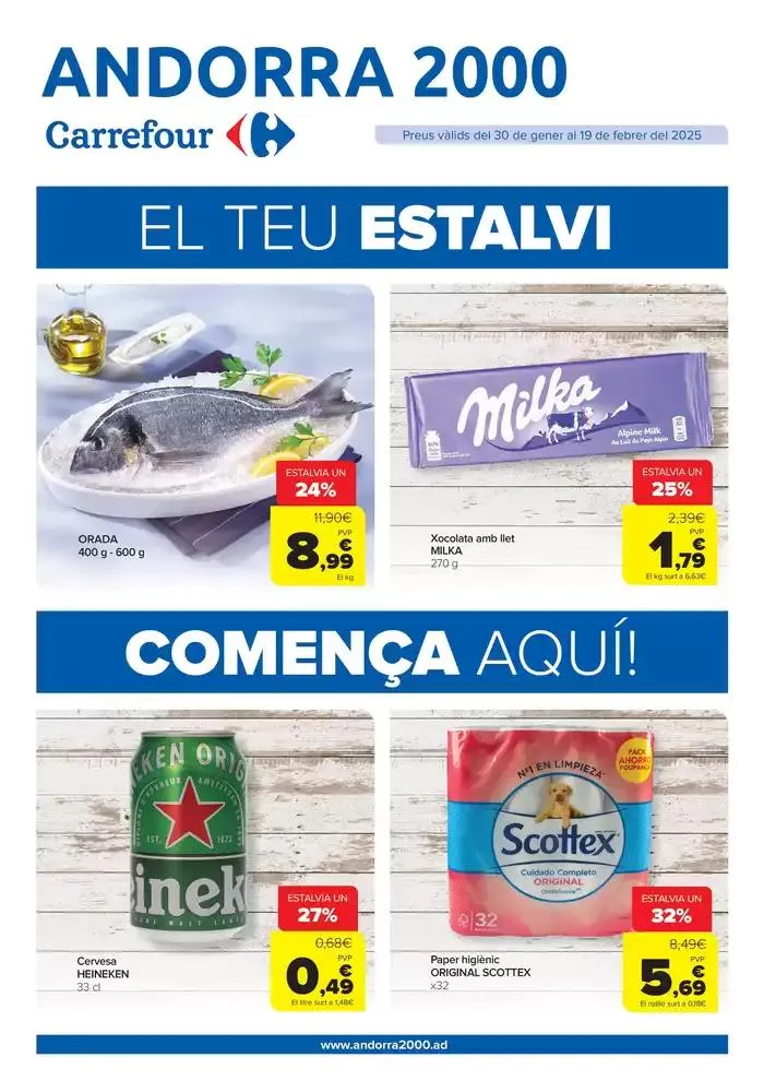 EL TEU ESTALVI COMENÇA AQUÍ! - 1