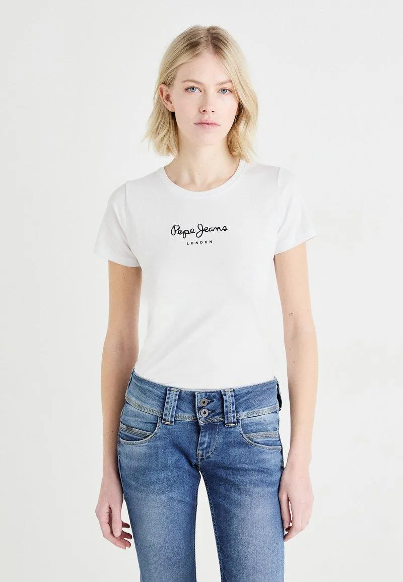 NEW VIRGINIA - Camiseta estampada - white