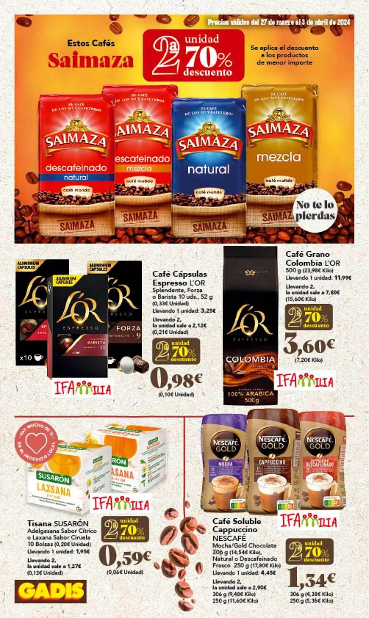 Catálogo de Folleto Gadis 27 de marzo al 3 de abril 2024 - Página 22