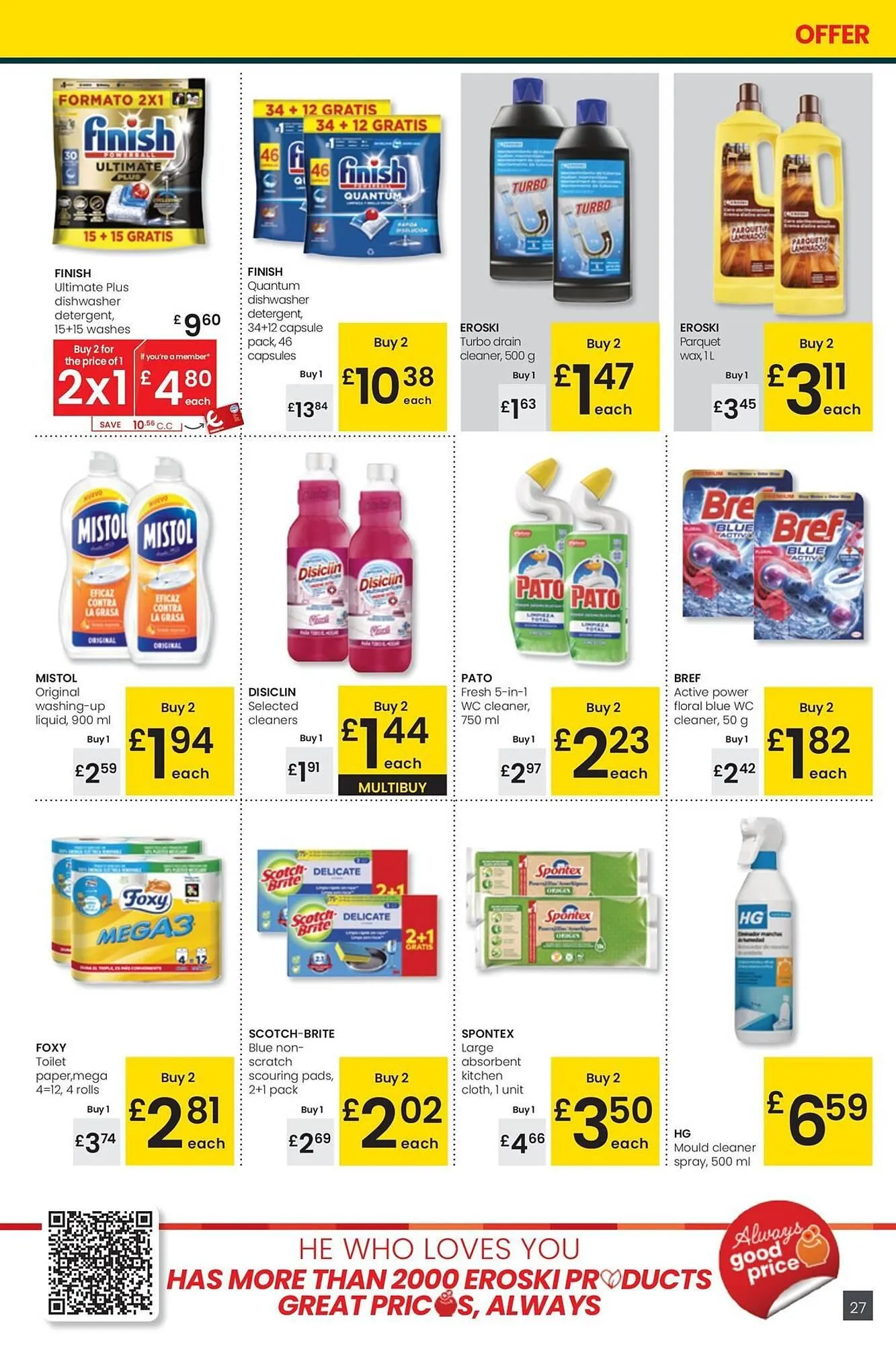 Catálogo de Folleto Eroski 26 de febrero al 11 de marzo 2026 - Página 27