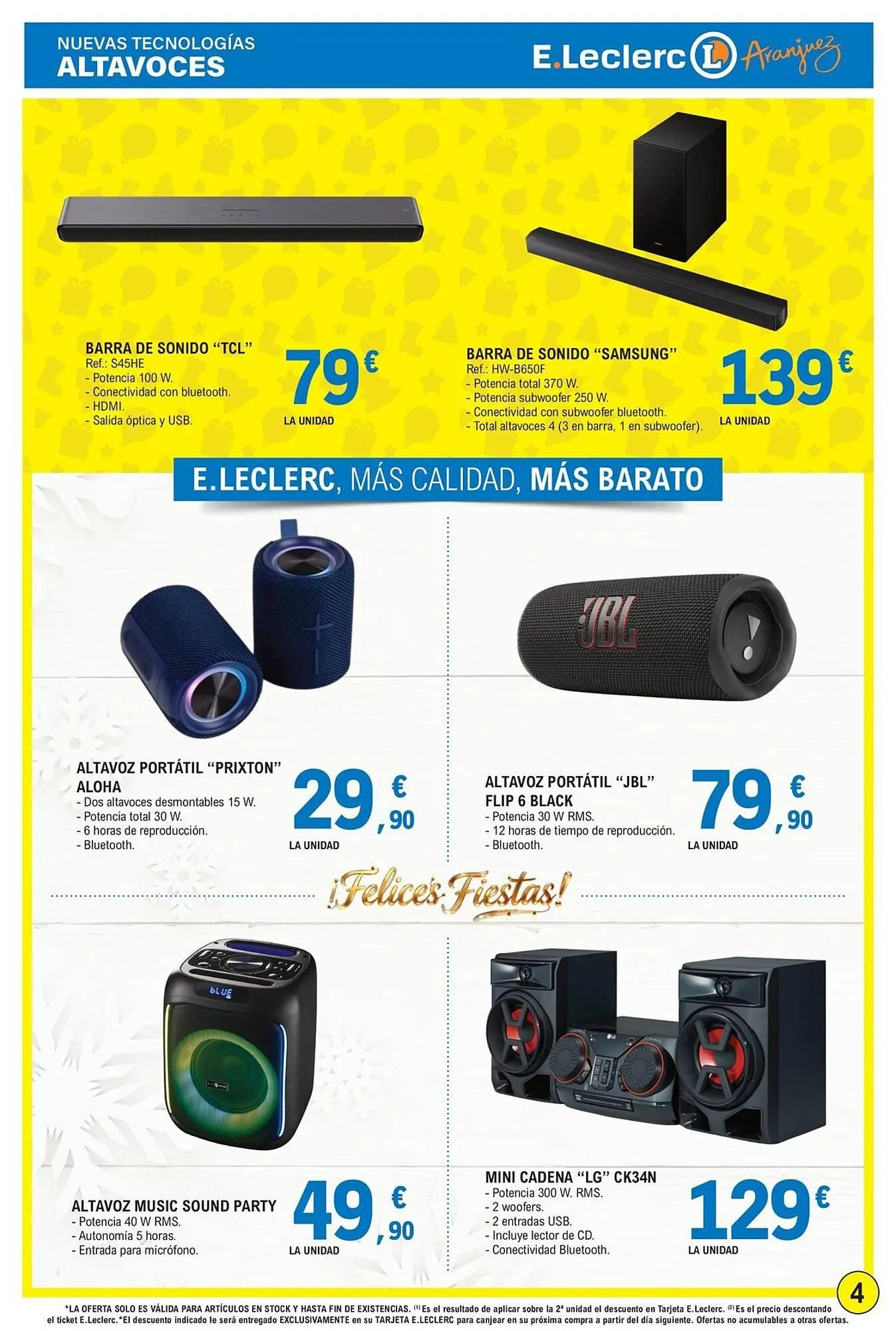 Catálogo de Catálogo E.Leclerc 10 de diciembre al 5 de enero 2026 - Página 4