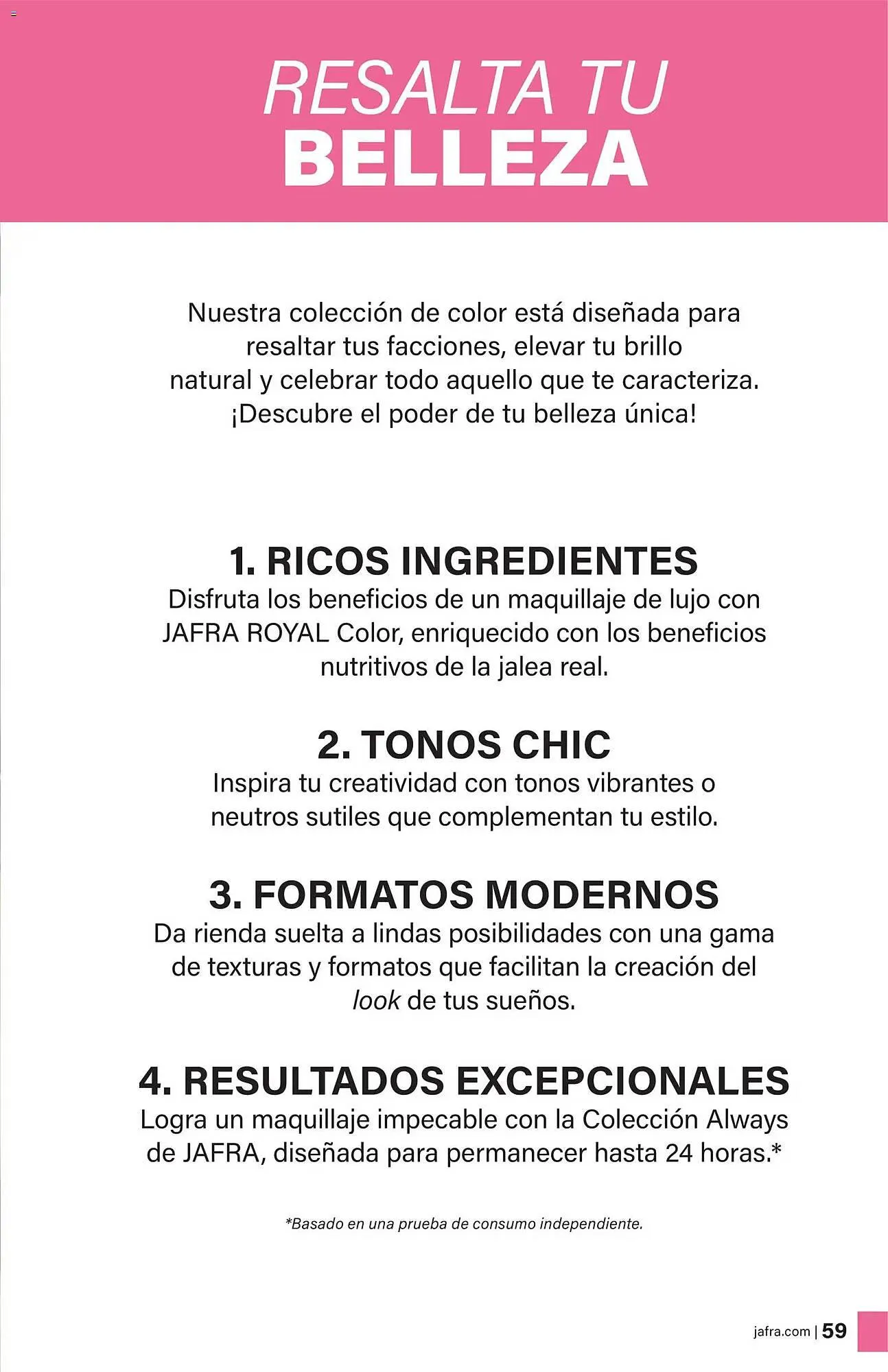 Catálogo de Catálogo JAFRA 1 de febrero al 31 de agosto 2026 - Página 59