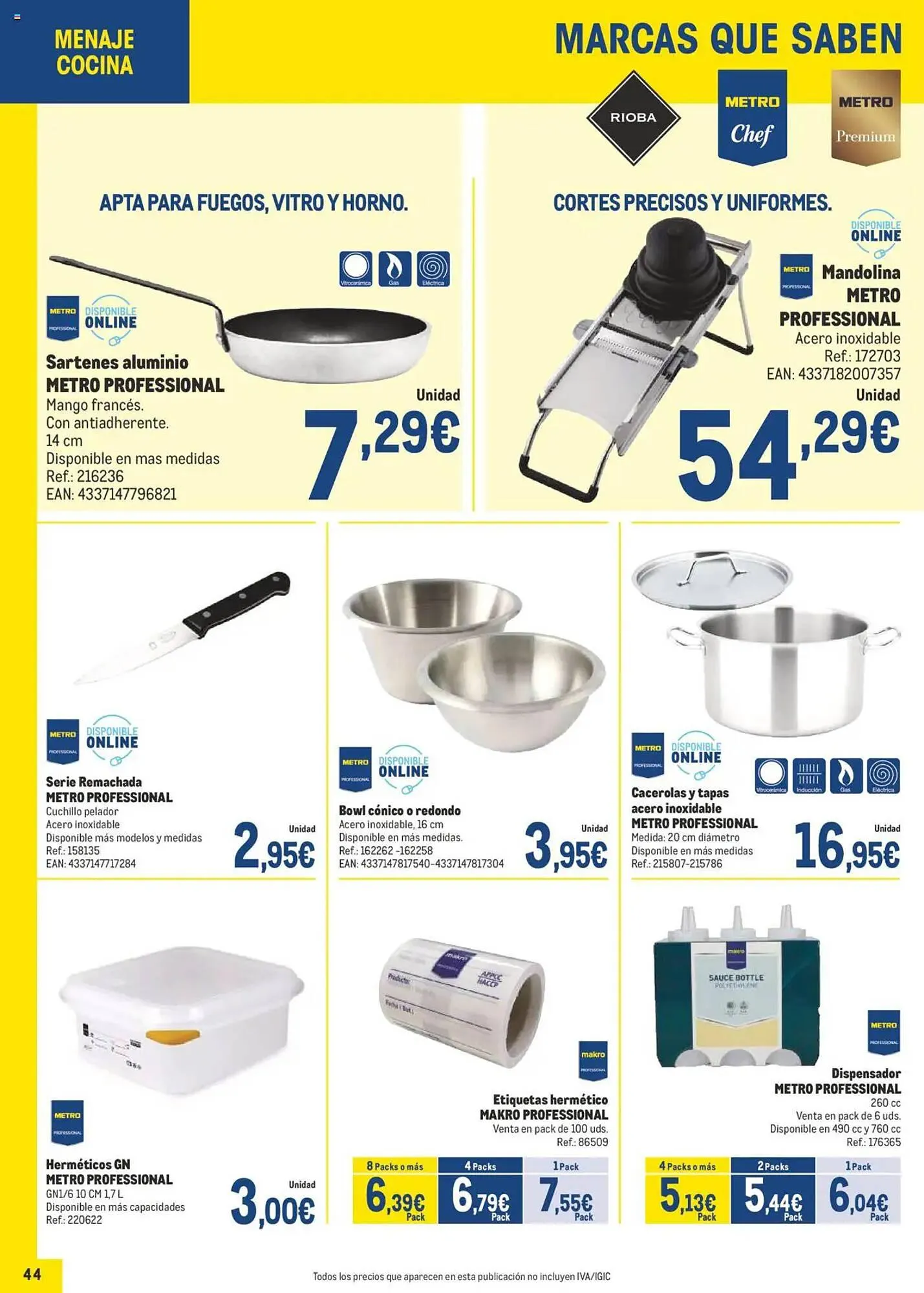 Catálogo de Folleto Makro 1 de septiembre al 5 de octubre 2025 - Página 44