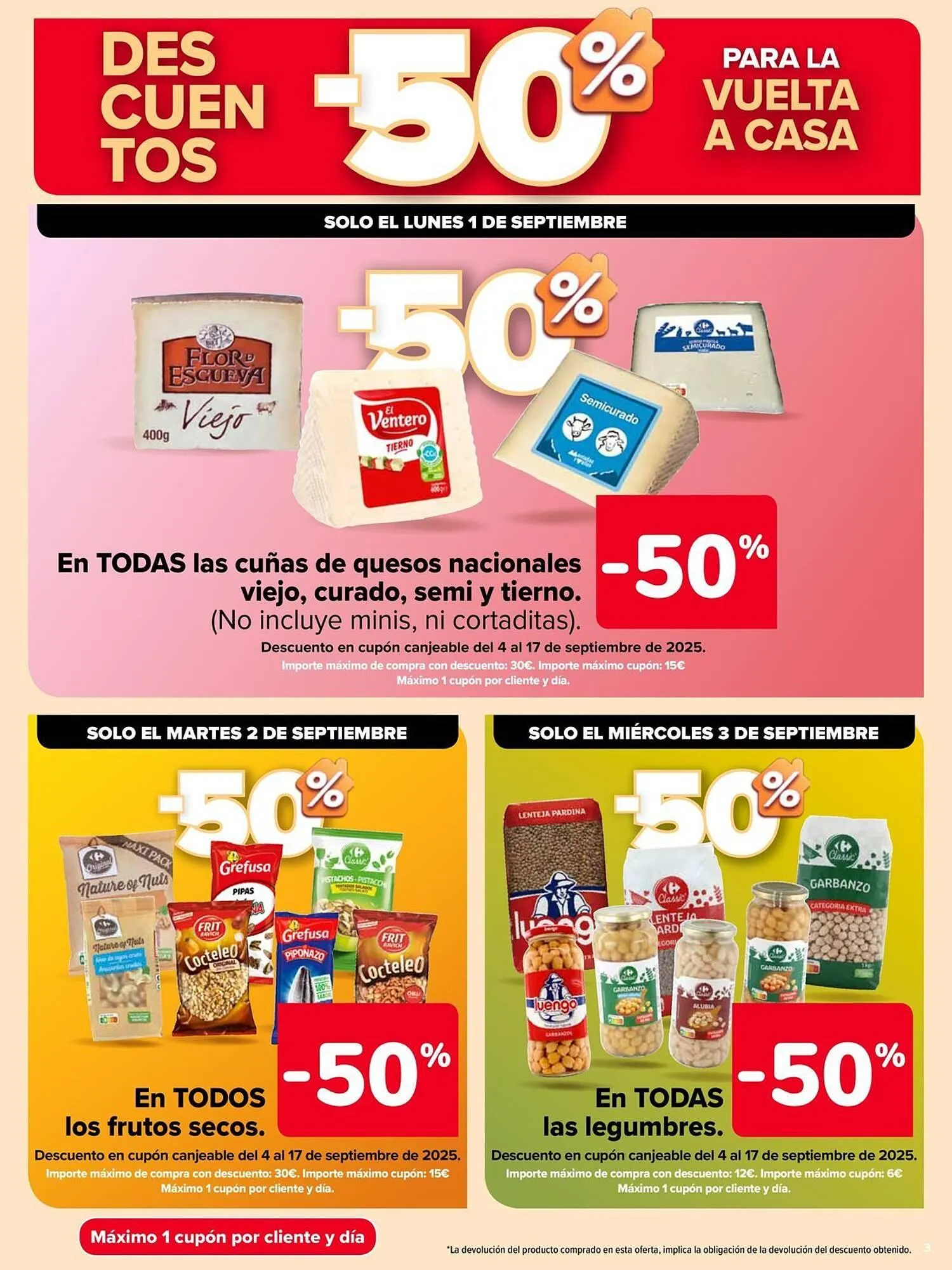 Catálogo de Folleto Carrefour 29 de agosto al 1 de septiembre 2025 - Página 3