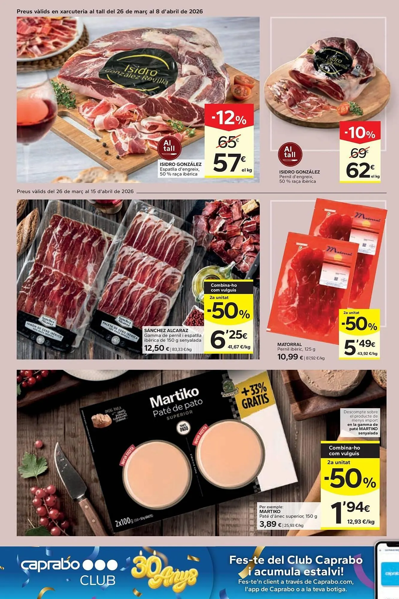 Catálogo de Catálogo Caprabo 26 de marzo al 11 de abril 2026 - Página 10