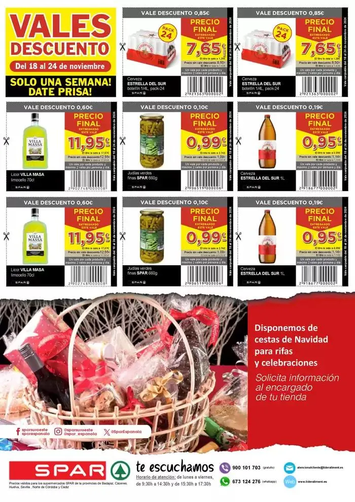 Catálogo de SPAR oferta 2ª noviembre 18 de noviembre al 1 de diciembre 2024 - Página 12