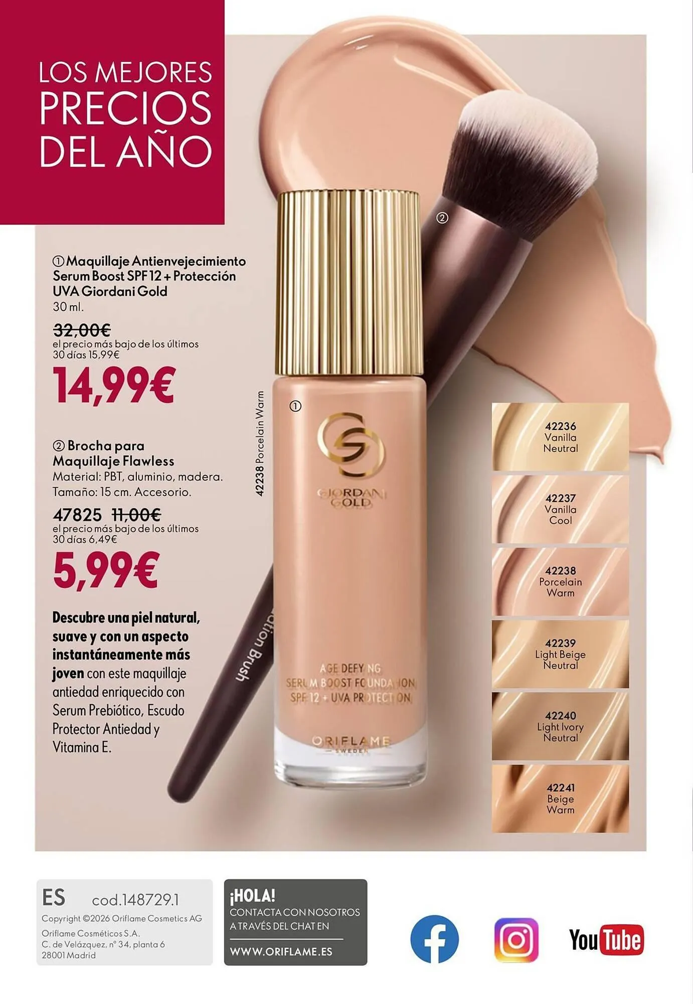 Catálogo de Catálogo Oriflame 11 de marzo al 31 de marzo 2026 - Página 164