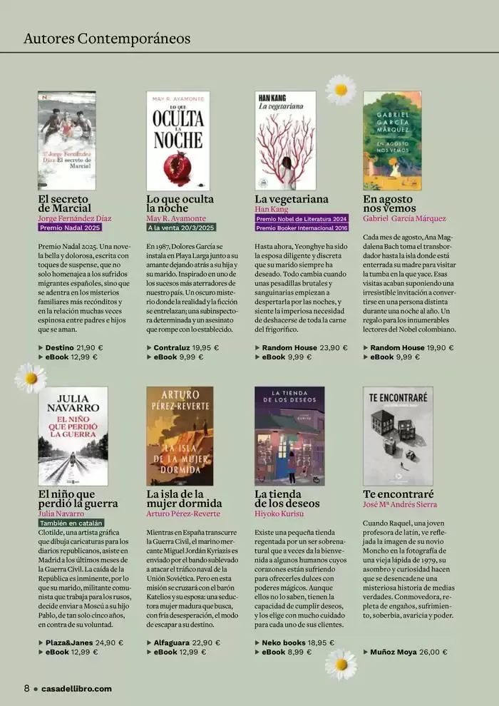 Catálogo de Casa del Libro Comparte lo que lees 1 de marzo al 31 de marzo 2025 - Página 8