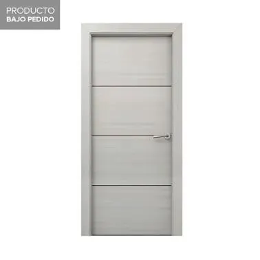Puerta de Interior hércules blanco decapé izquierda 203 x 82,5 cm