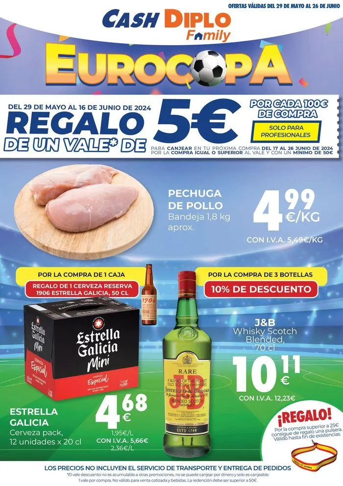 Catálogo de CASH 6 FAMILY 2024 - EUROCOPA (ROTA) 29 de mayo al 26 de junio 2024 - Página 1
