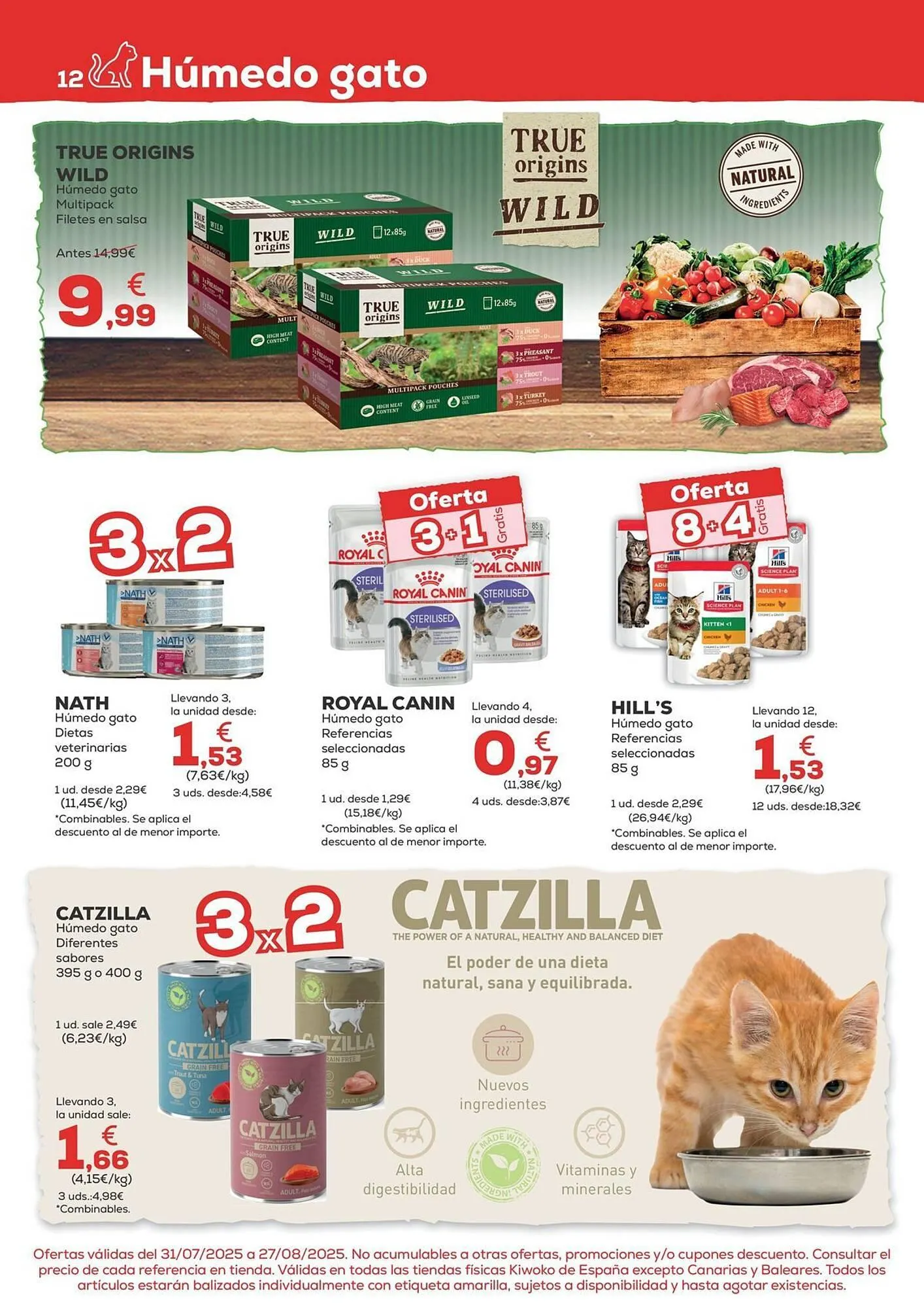 Catálogo de Folleto Kiwoko 31 de julio al 27 de agosto 2025 - Página 12