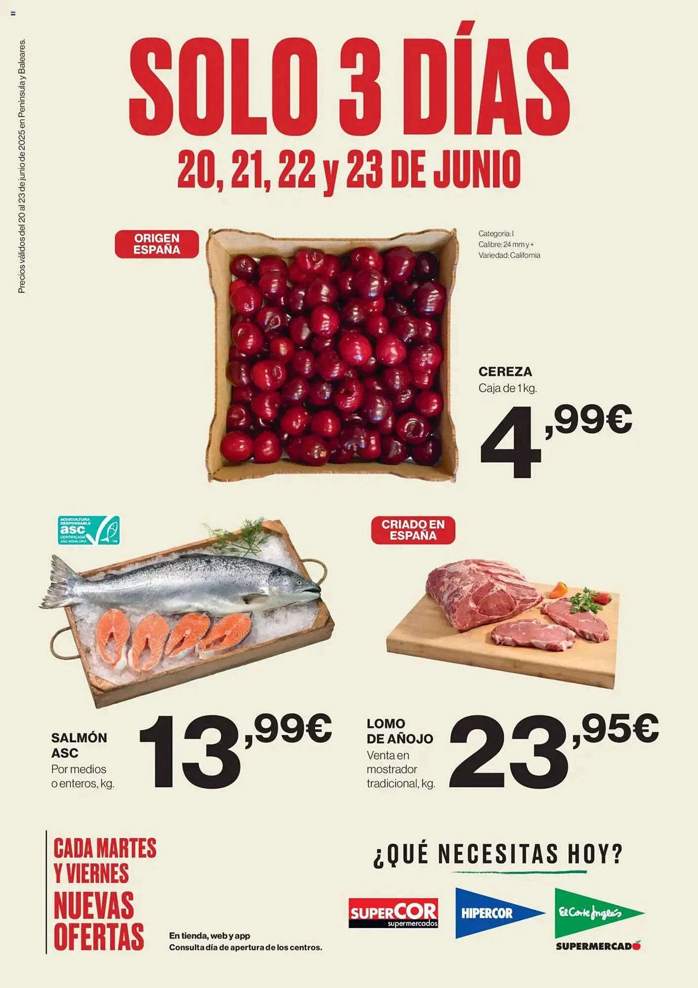 Catálogo de Folleto Supercor 20 de junio al 23 de junio 2025 - Página 1