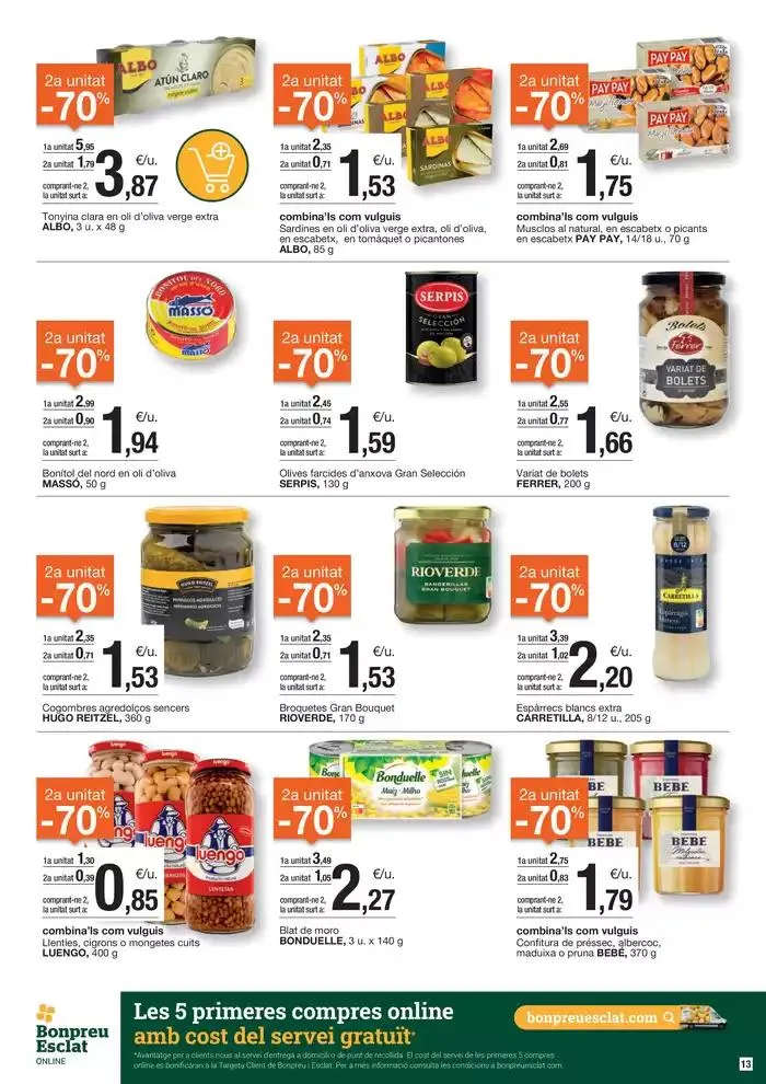 Catálogo de Fullet d'ofertes quinzenals 21 de febrero al 3 de marzo 2025 - Página 13