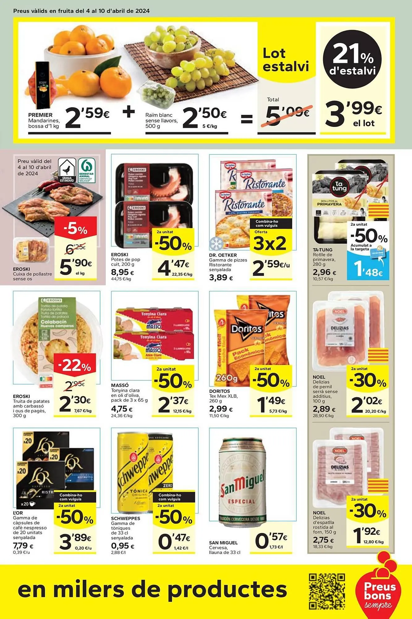 Catálogo de Folleto Caprabo 4 de abril al 17 de abril 2024 - Página 3