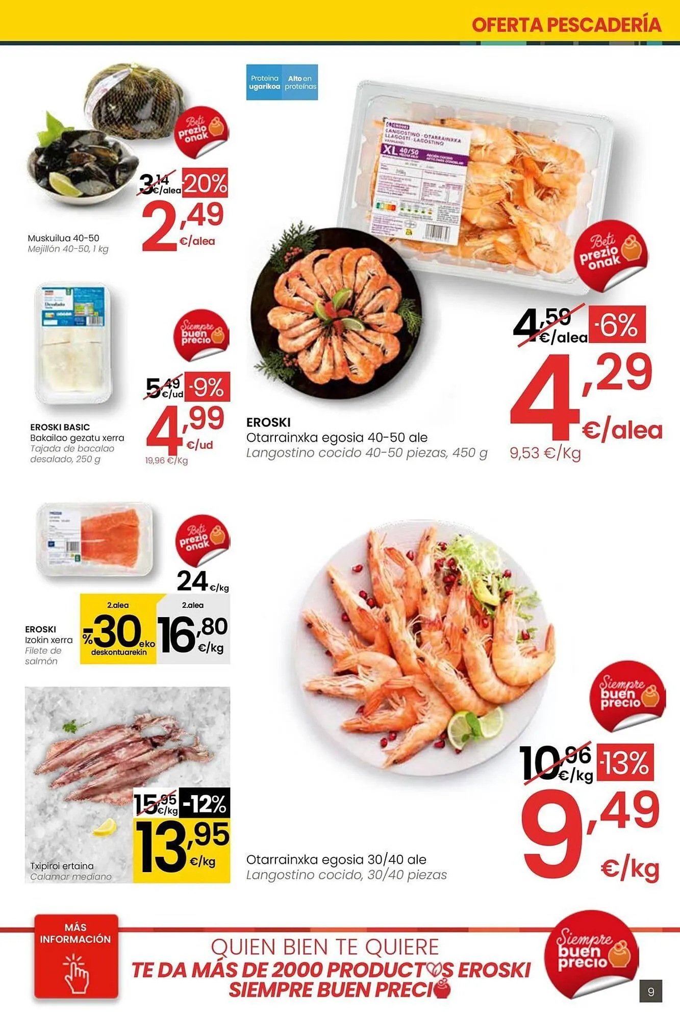 Catálogo de Folleto Eroski 15 de enero al 27 de enero 2026 - Página 9