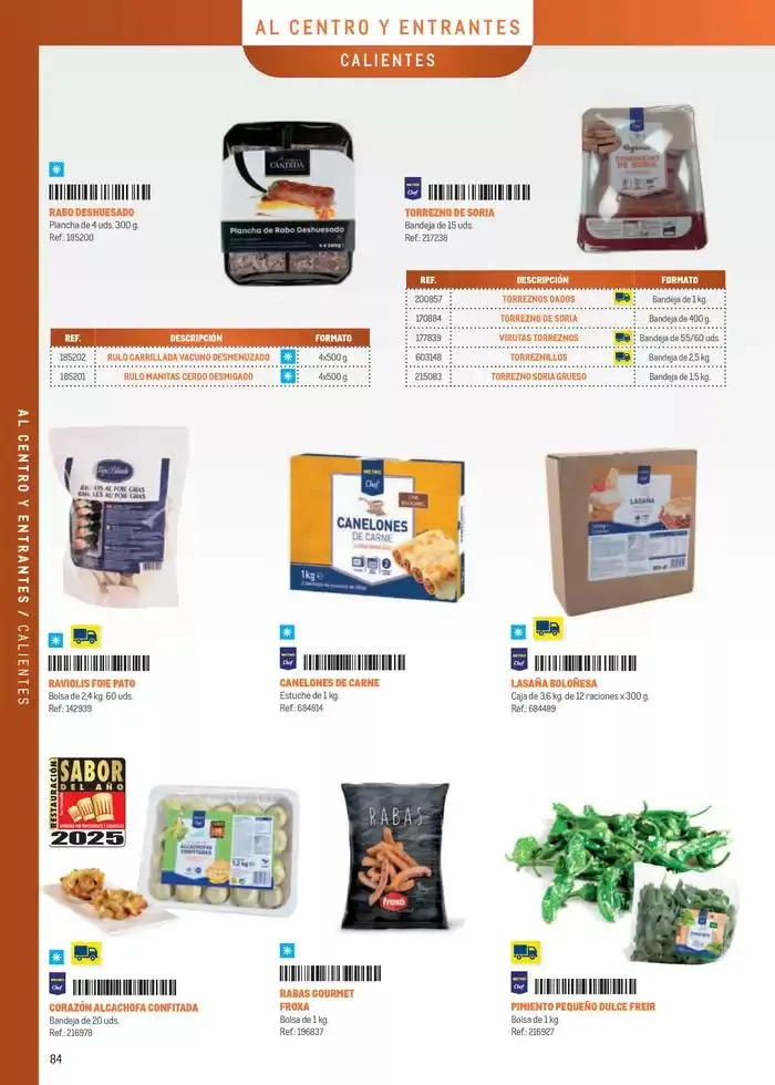 Catálogo de La mejor calidad y surtido para tu restaurante 8 de abril al 31 de diciembre 2025 - Página 84