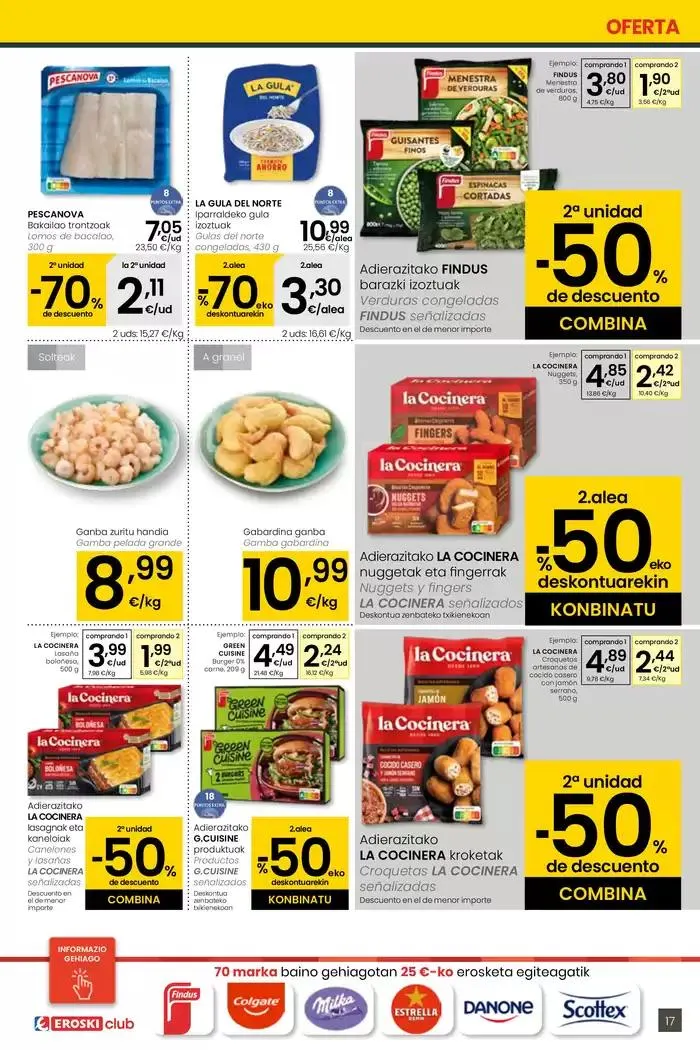Catálogo de AUKERA OFERTA EROSKI CENTER 10 de abril al 29 de abril 2025 - Página 17