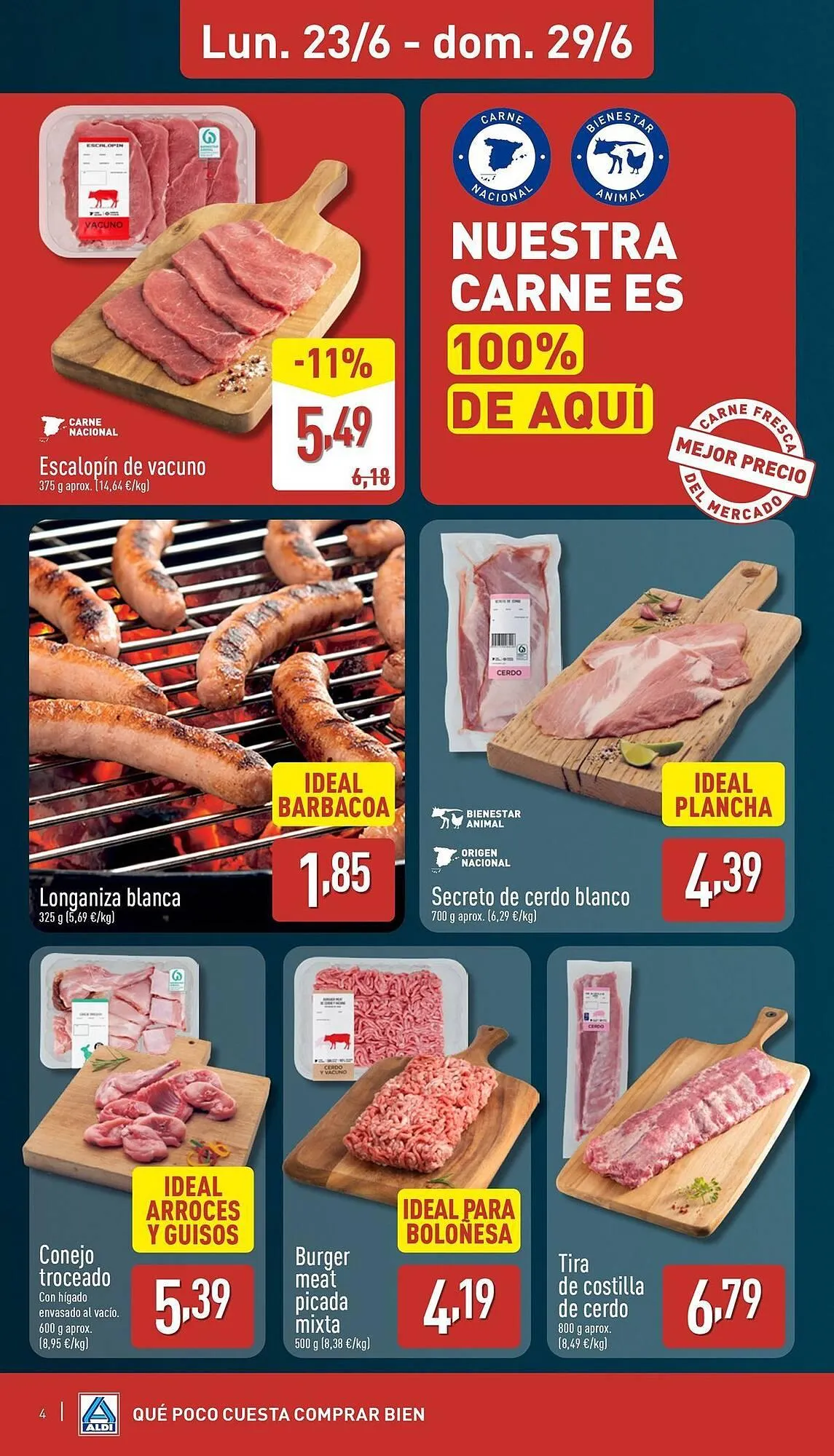 Catálogo de Folleto ALDI 23 de junio al 29 de junio 2025 - Página 4