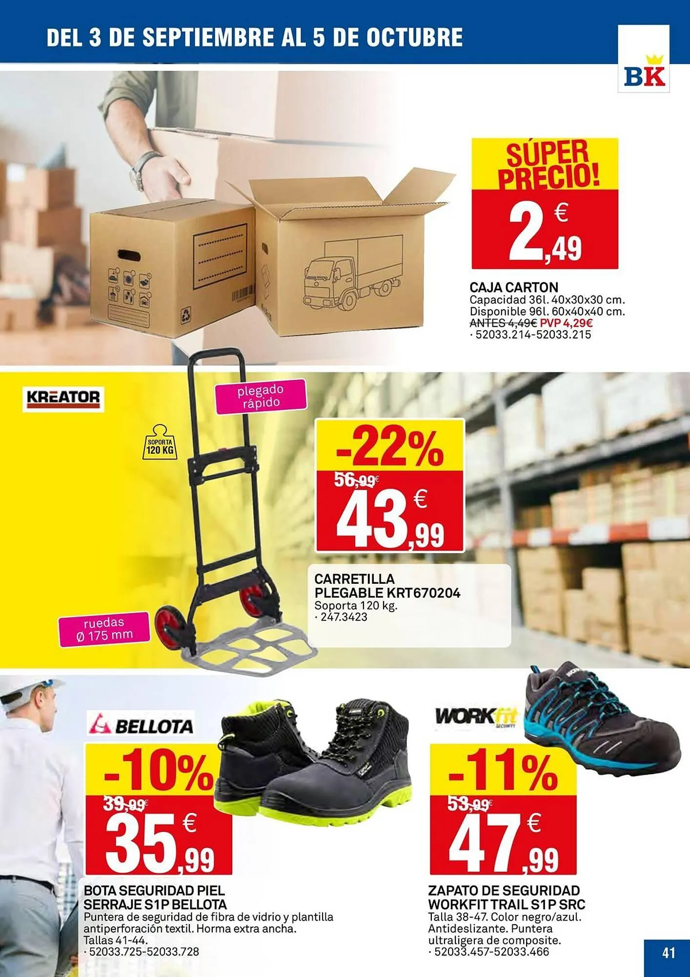 Catálogo de Catálogo Bricoking 3 de septiembre al 15 de octubre 2025 - Página 41