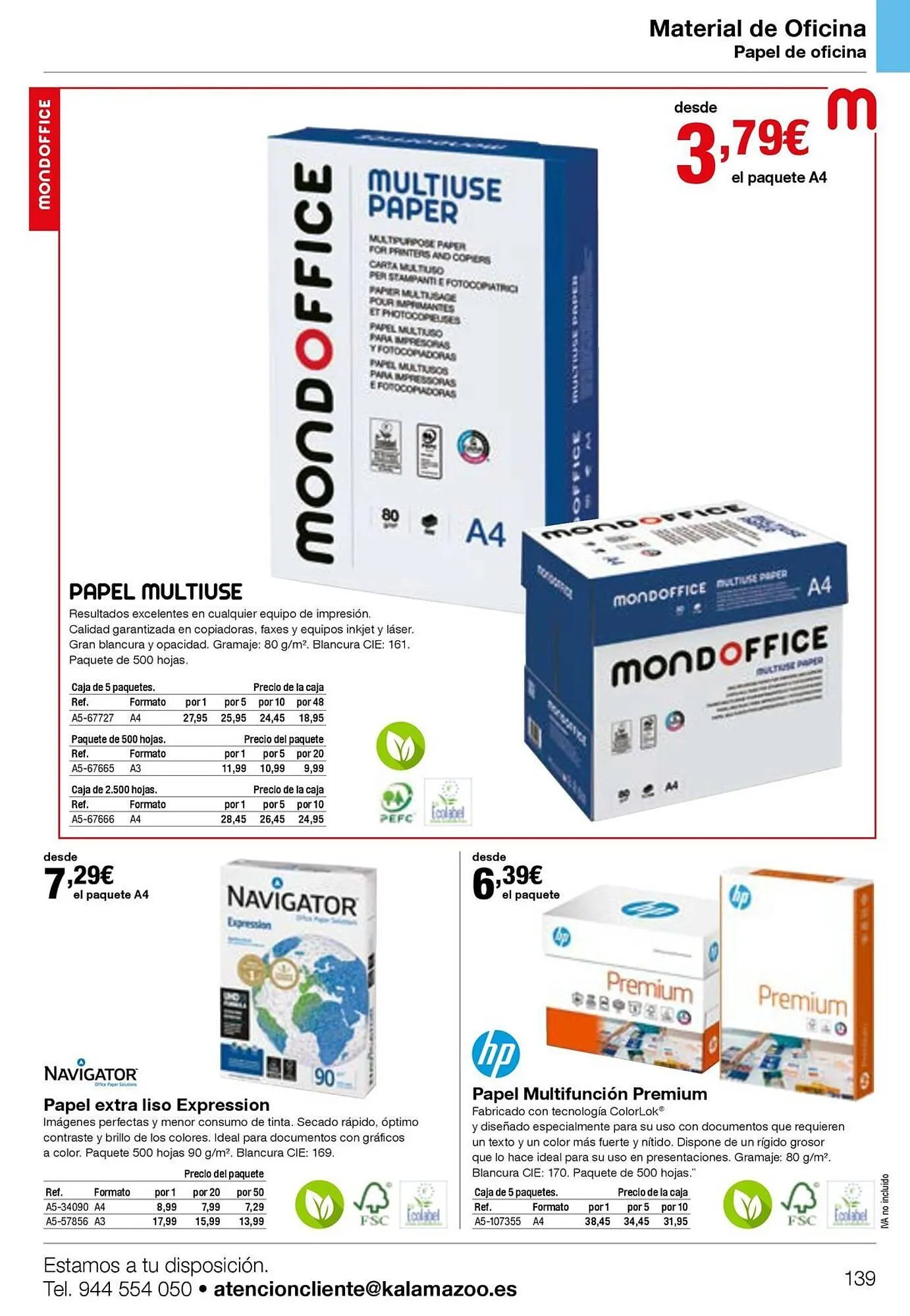 Catálogo de Folleto Staples Kalamazoo 19 de enero al 31 de diciembre 2026 - Página 139