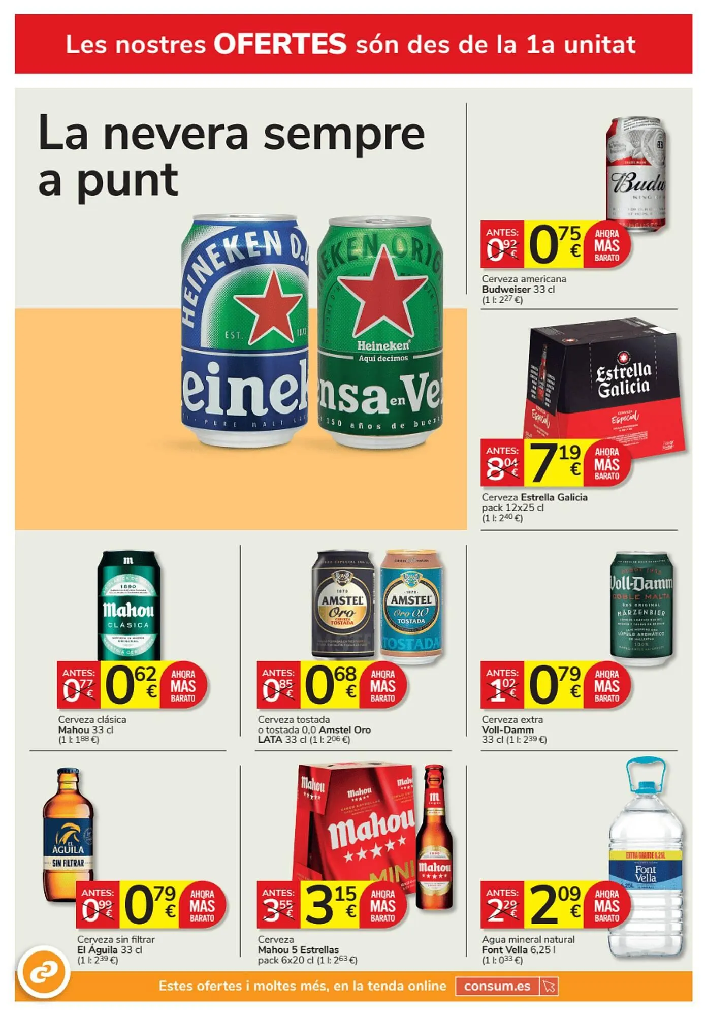 Catálogo de Folleto Consum 24 de julio al 27 de agosto 2025 - Página 14