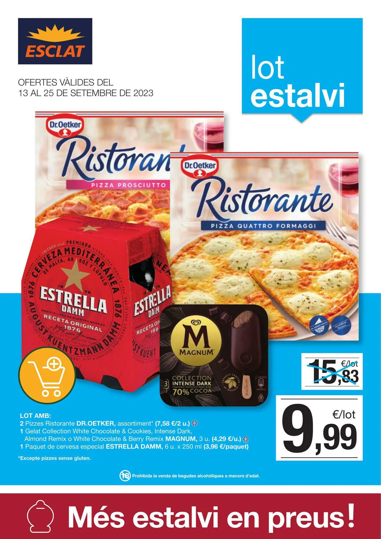 Catálogo de Bonpreu 13 de septiembre al 25 de septiembre 2023 - Página 1