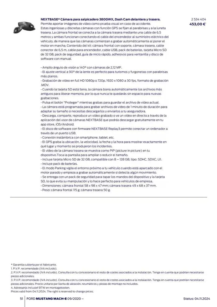 Catálogo de Ford de accesorios Ford Mustang Mach-E 13 de noviembre al 13 de noviembre 2025 - Página 51