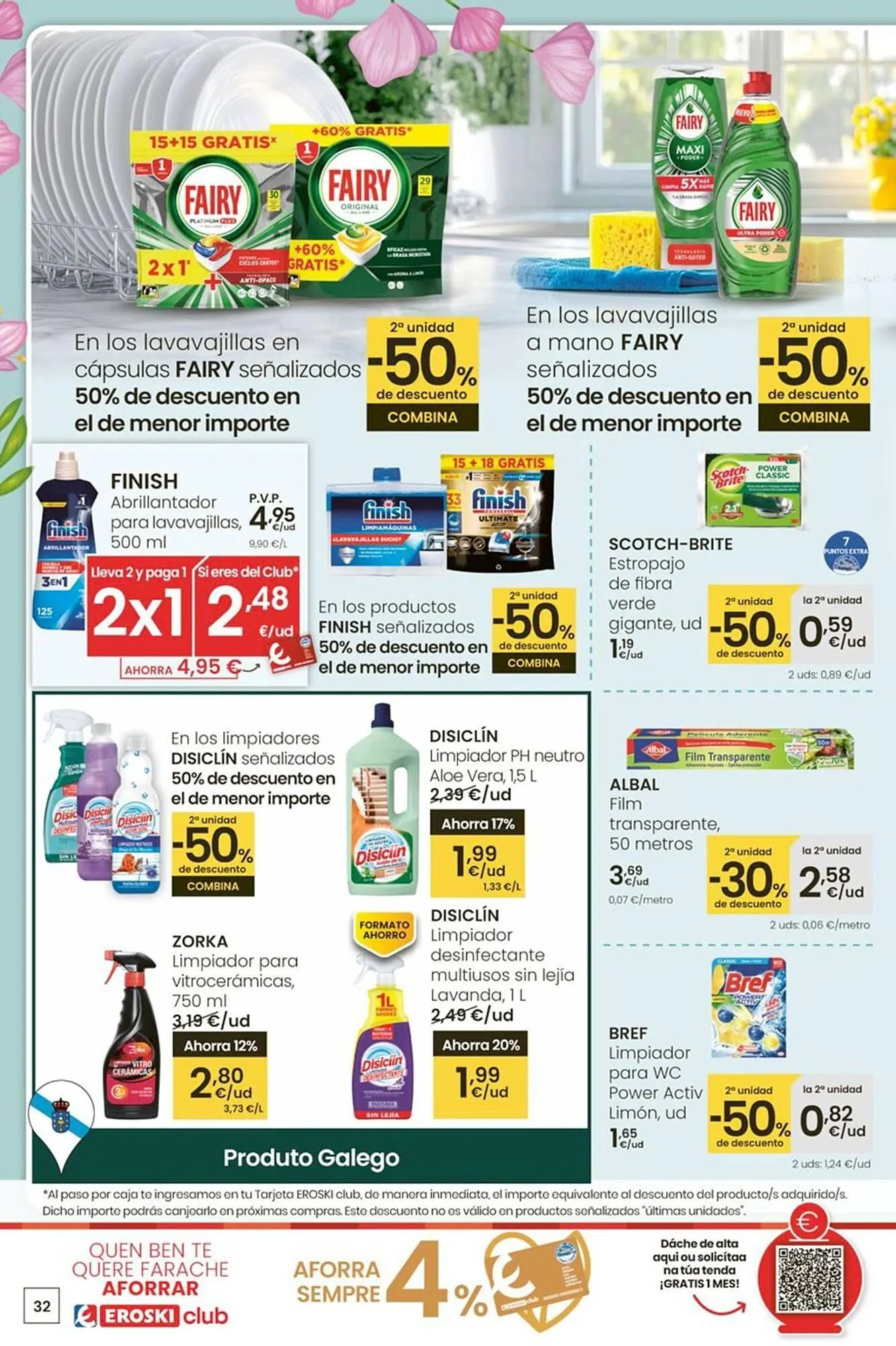 Catálogo de Folleto Eroski 12 de febrero al 25 de febrero 2026 - Página 32