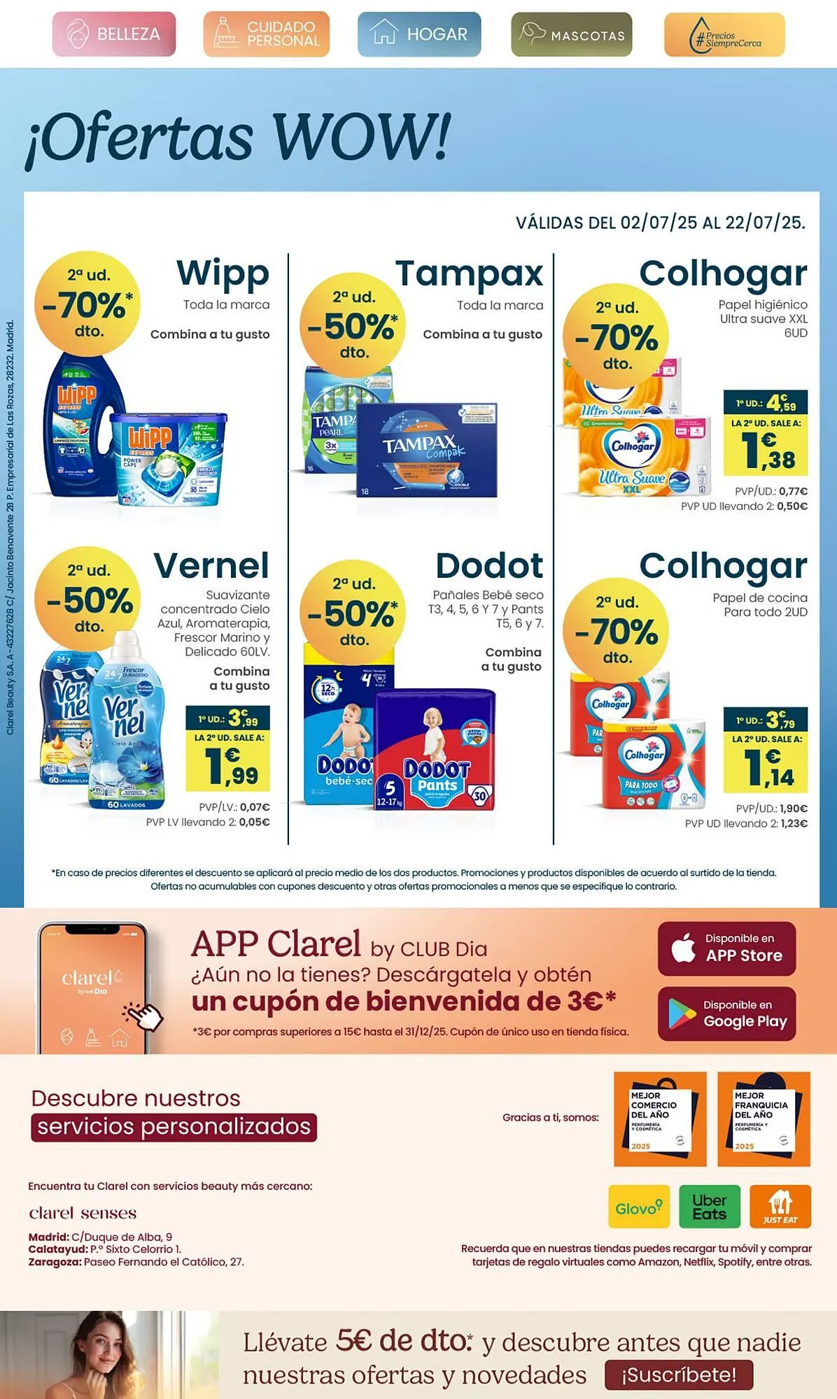 Catálogo de Folleto Clarel 2 de julio al 22 de julio 2025 - Página 15