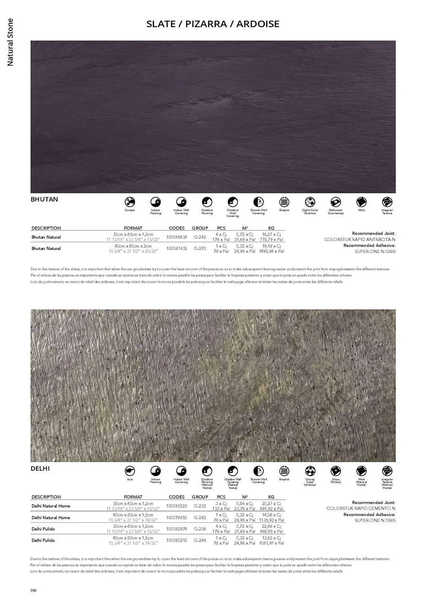 Catálogo de Folleto Porcelanosa 31 de marzo al 8 de febrero 2024 - Página 47