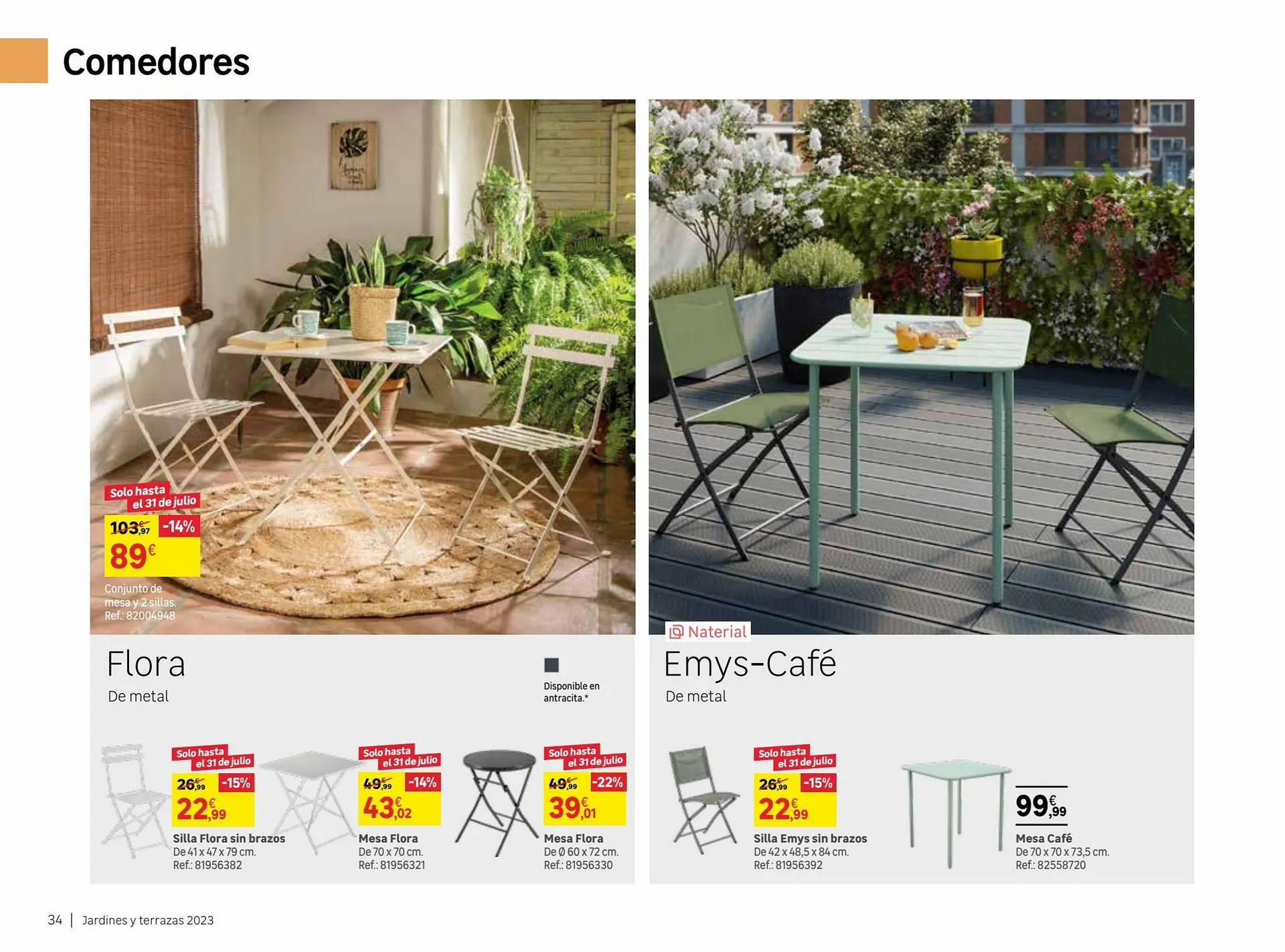Catálogo de Folleto Leroy Merlin 9 de junio al 31 de julio 2023 - Página 34