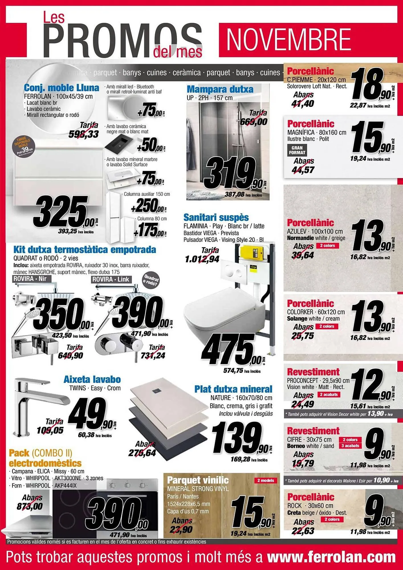 Catálogo de Folleto Ferrolan 1 de noviembre al 30 de noviembre 2023 - Página 1