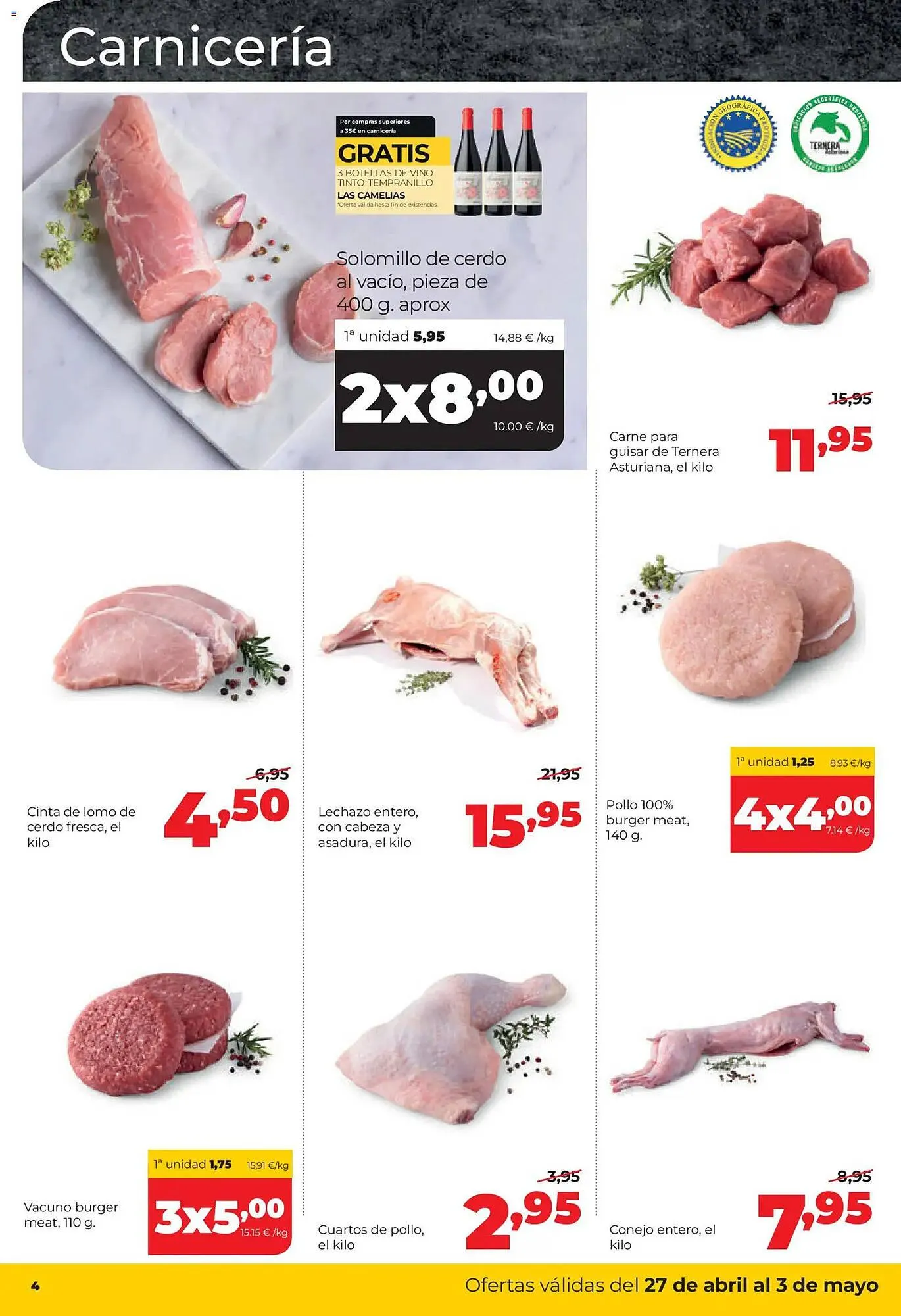 Catálogo de Folleto Alimerka 27 de abril al 3 de mayo 2026 - Página 4