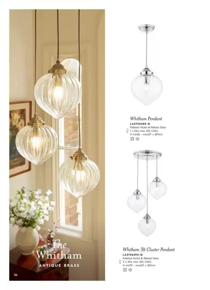 Catálogo de Lighting & Mirror Collection 12 de marzo al 31 de agosto 2025 - Página 36