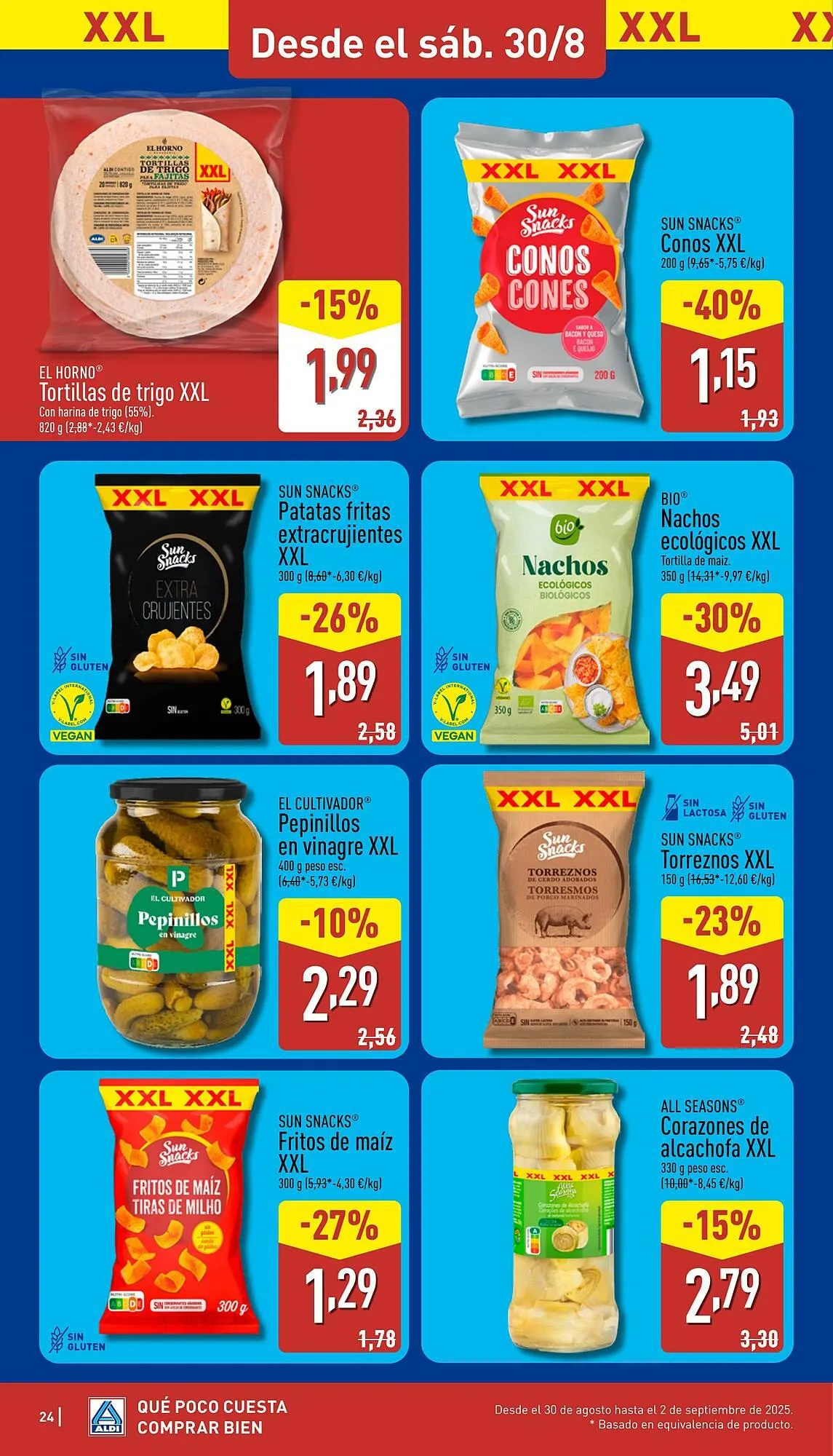 Catálogo de Folleto ALDI 25 de agosto al 31 de agosto 2025 - Página 24
