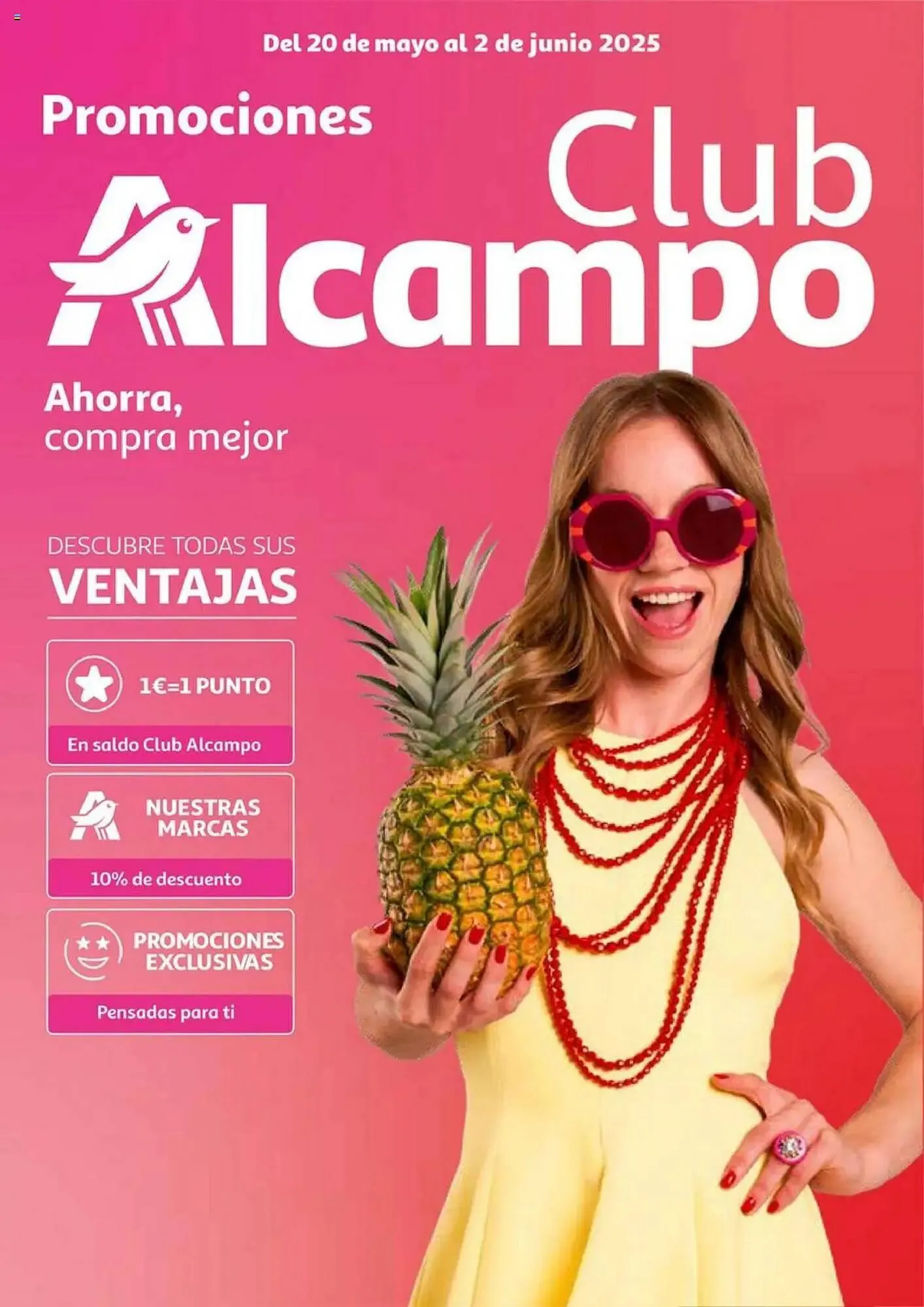 Catálogo de Folleto Alcampo 20 de mayo al 2 de junio 2025 - Página 1