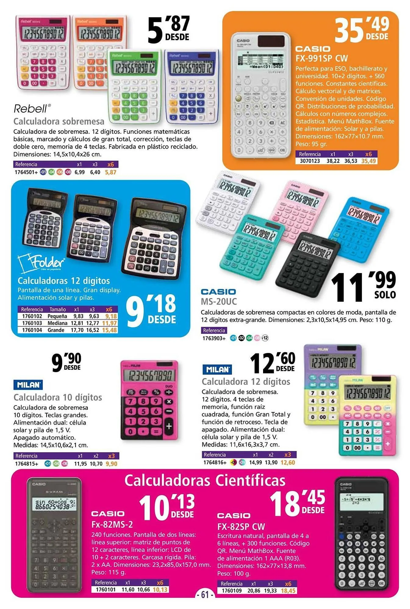 Catálogo de Catálogo Folder 14 de octubre al 5 de febrero 2026 - Página 61