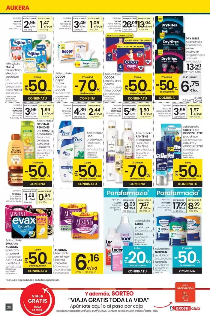 Catálogo de Prezio merkeagoa EROSKI CENTER 13 de marzo al 26 de marzo 2025 - Página 30
