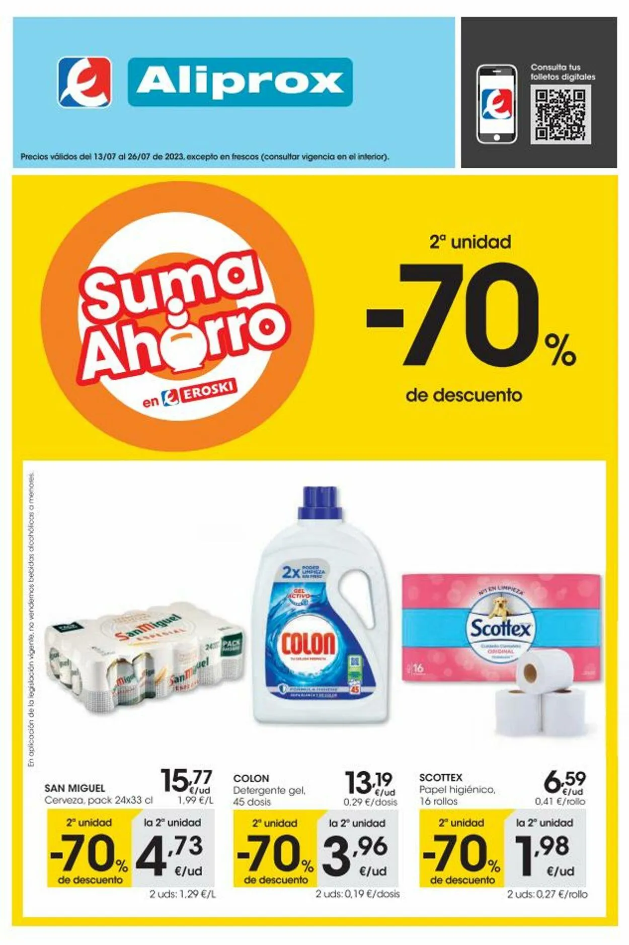 Catálogo de Eroski - Cantabria Oferta actual 23 de abril al 7 de mayo 2025 - Página 1