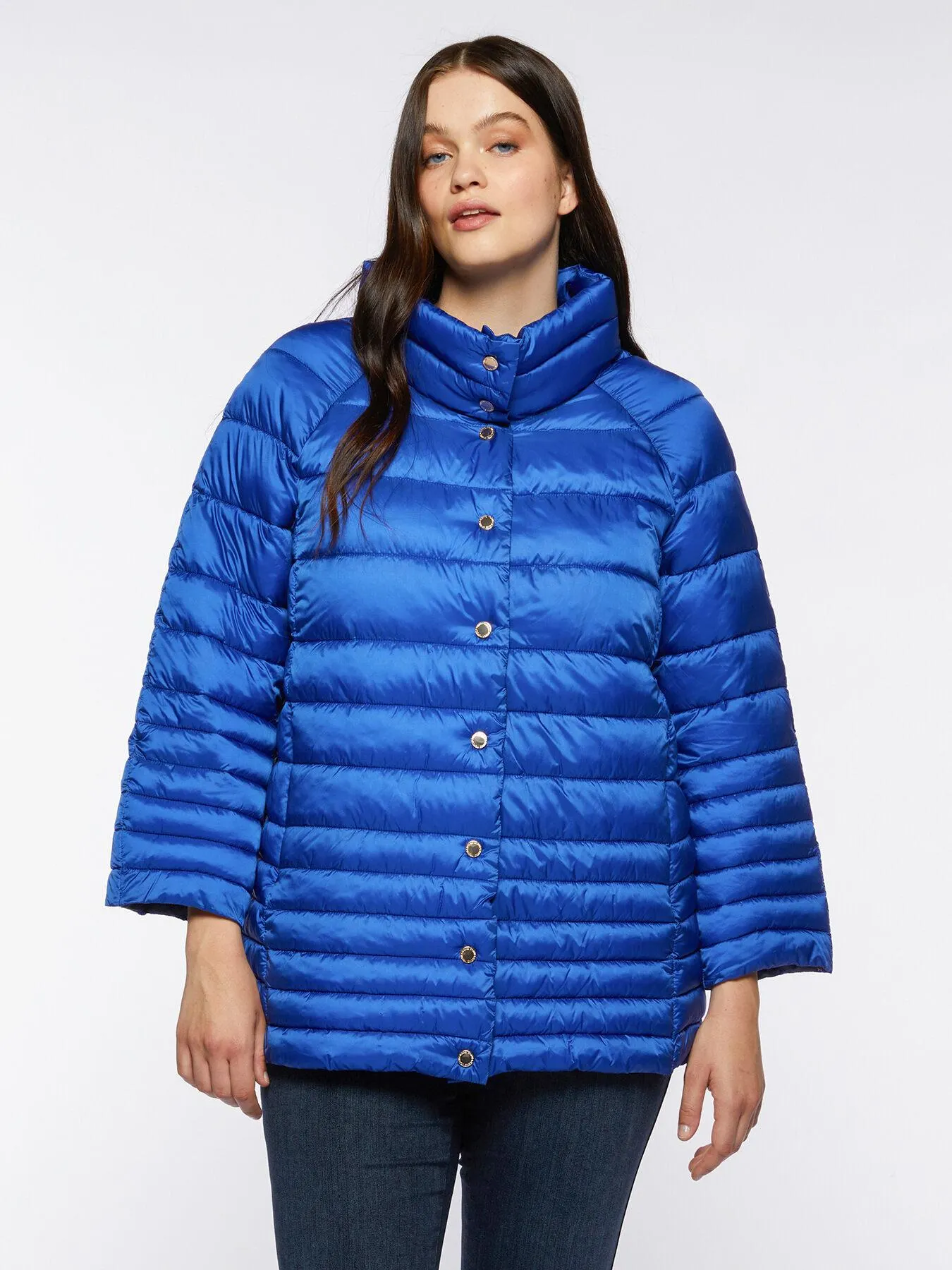 Plumífero bicolor en Sorona® Aura