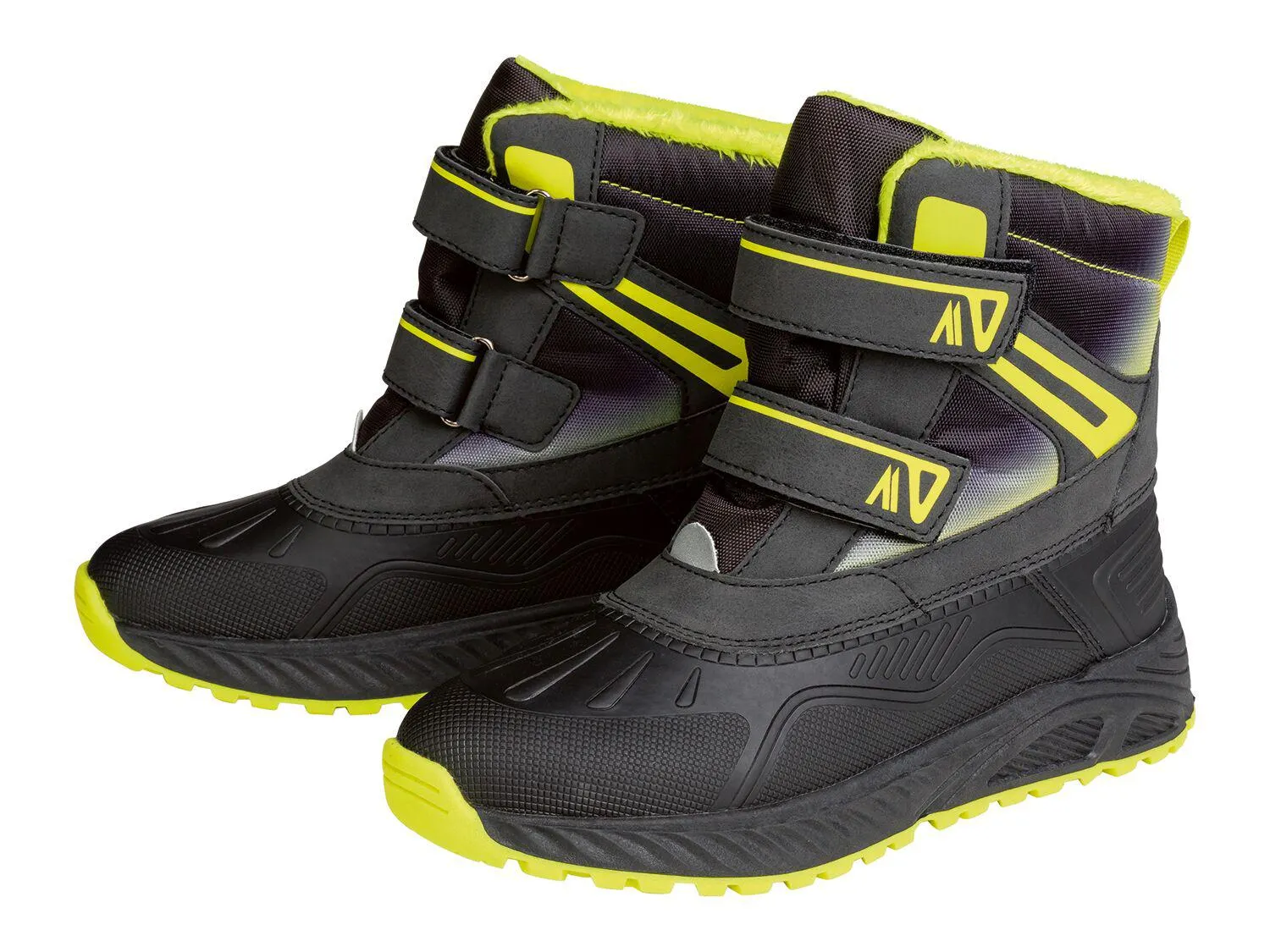 Botas de nieve negras júnior