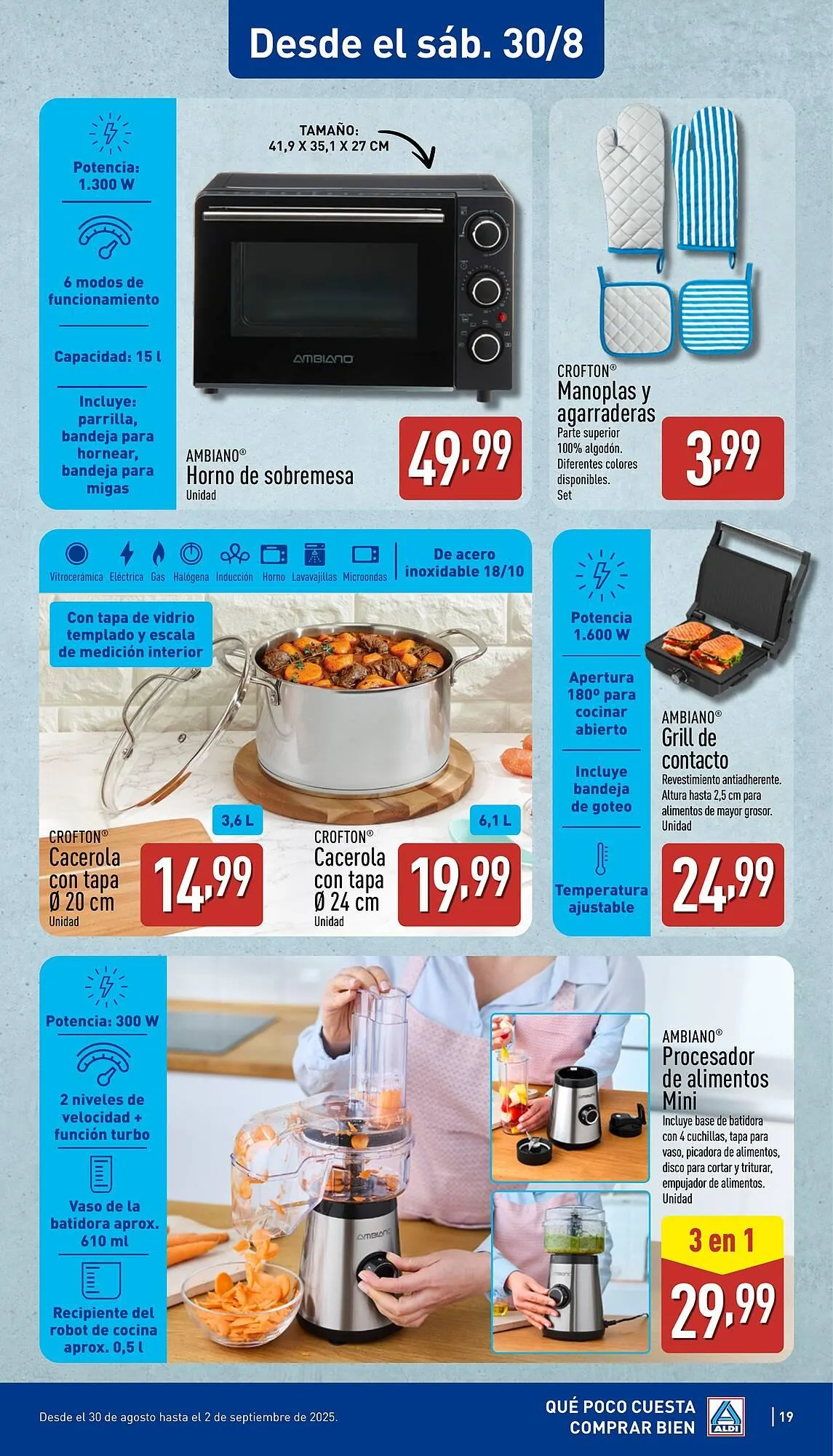 Catálogo de Folleto ALDI 25 de agosto al 31 de agosto 2025 - Página 19