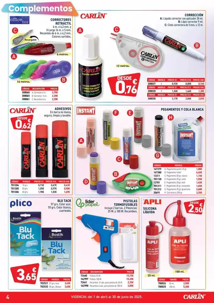 Catálogo de HIPER OFERTAS PAPELERÍA Nº5 21 de mayo al 30 de junio 2025 - Página 4