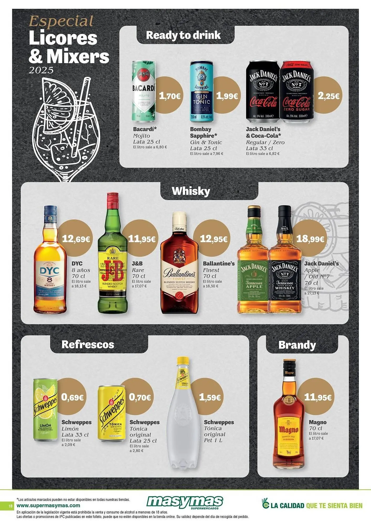 Catálogo de Folleto Masymas 26 de junio al 30 de julio 2025 - Página 18