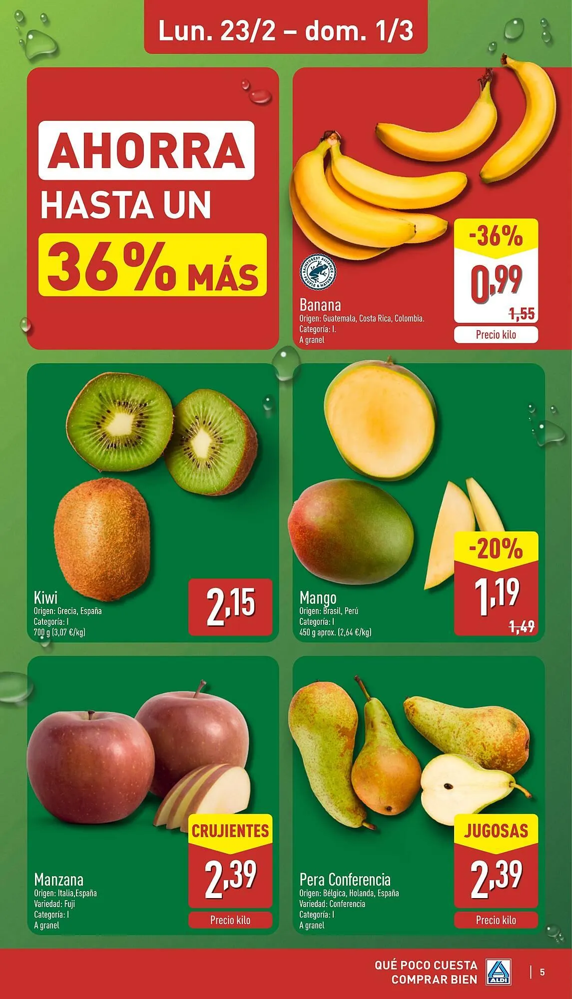 Catálogo de Folleto ALDI 23 de febrero al 1 de marzo 2026 - Página 5