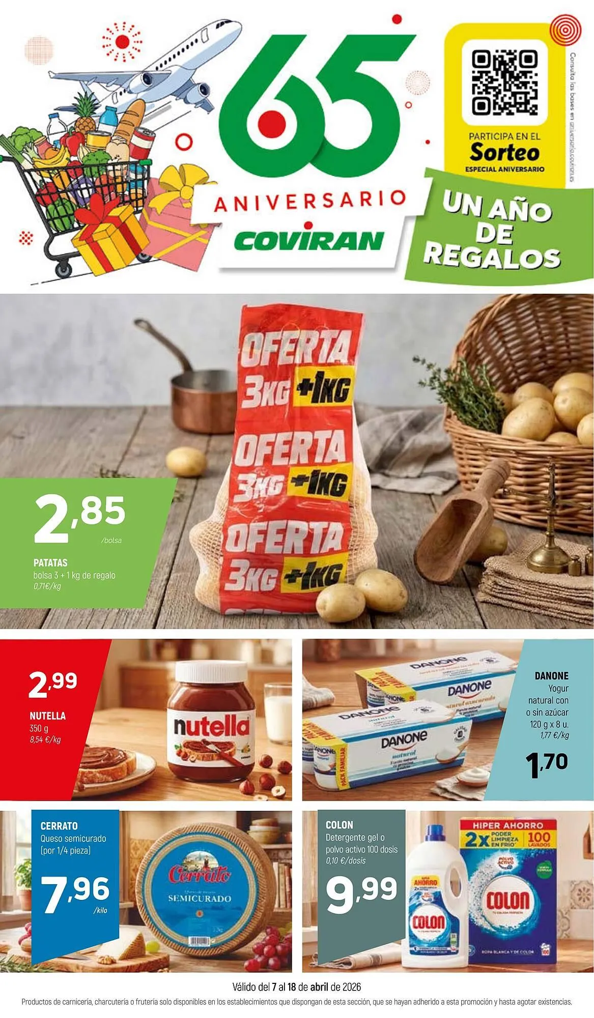 Catálogo de Catálogo Coviran 7 de abril al 18 de abril 2026 - Página 1