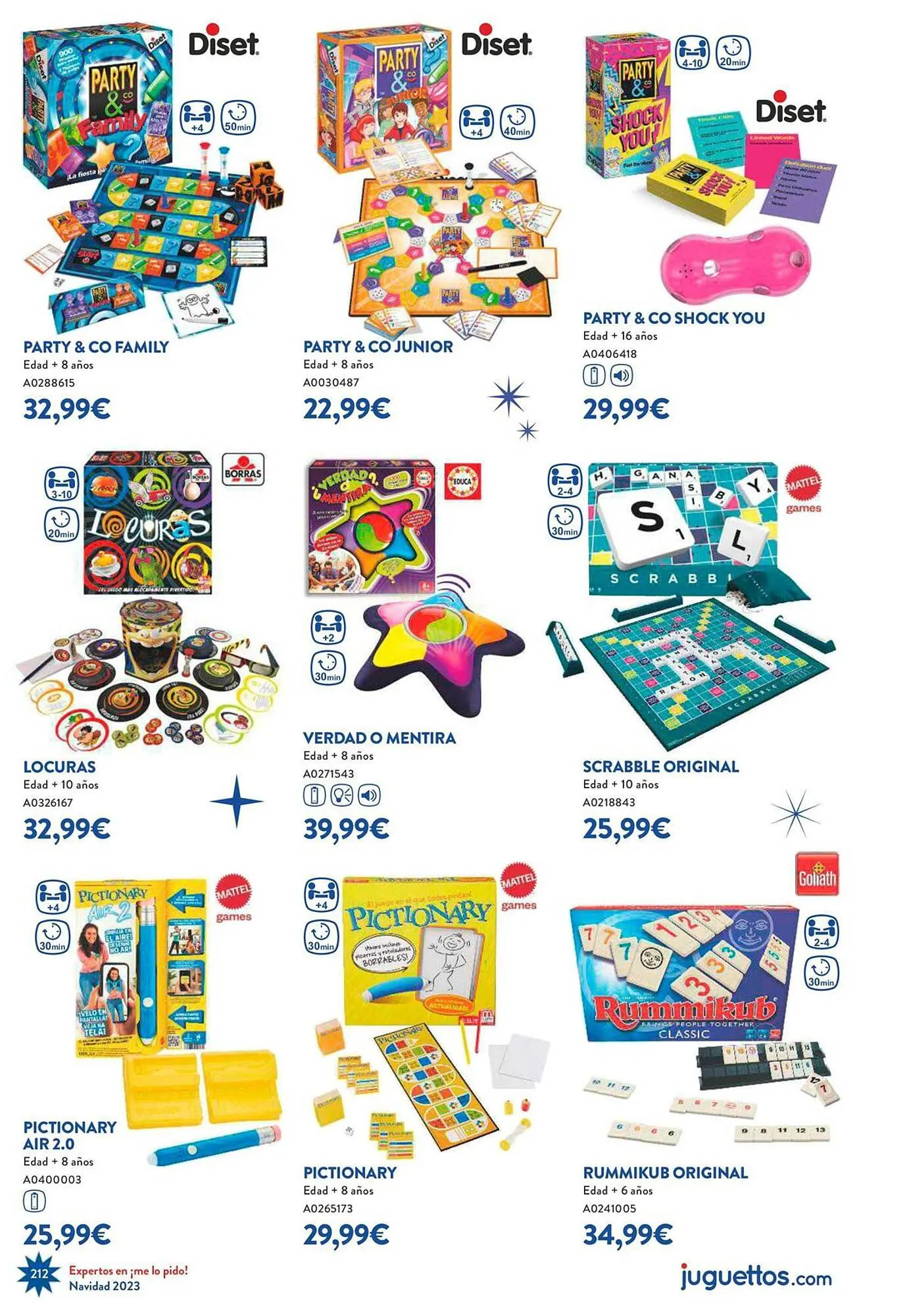 Catálogo de Folleto Juguettos 6 de noviembre al 24 de diciembre 2023 - Página 212