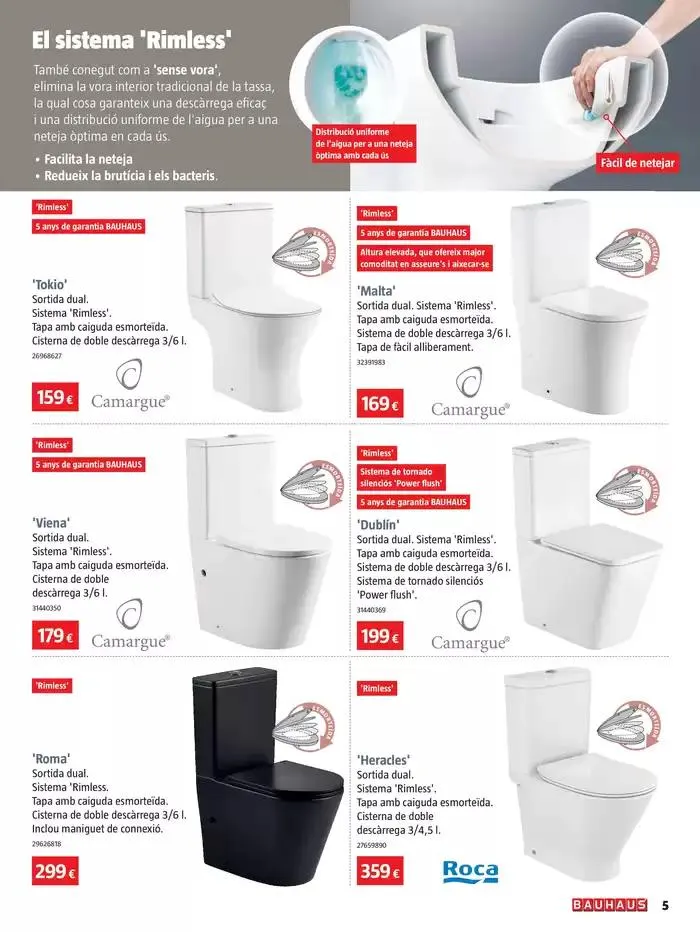 Catálogo de Bricolatge, reformes, decoració i jardí 27 de febrero al 2 de abril 2025 - Página 5