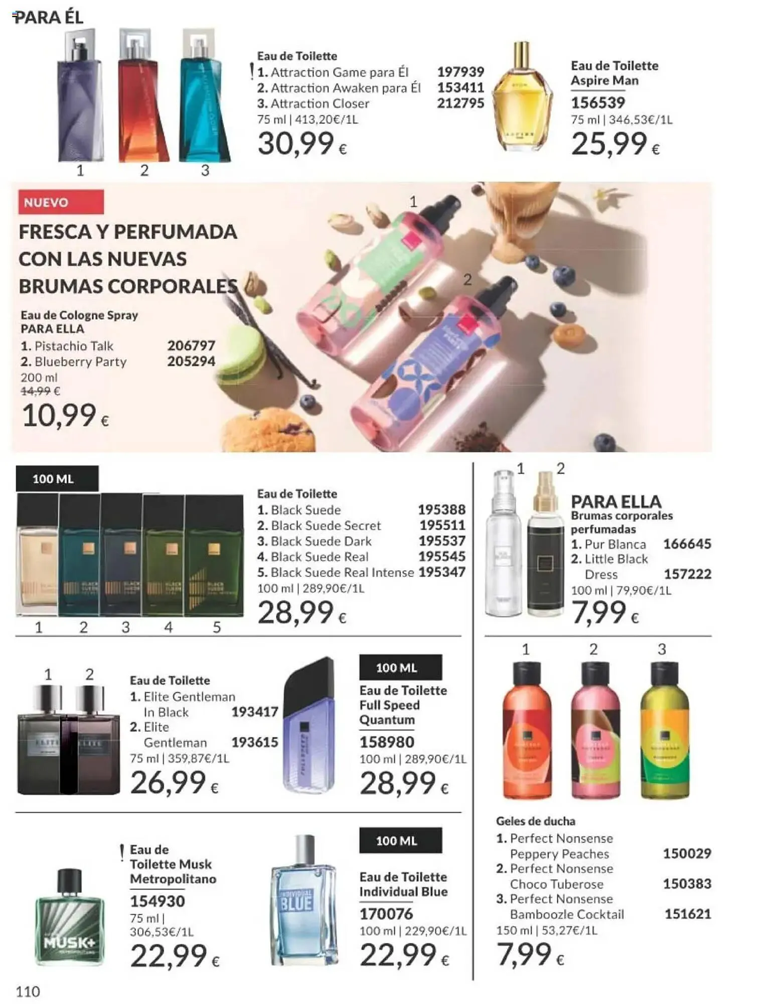 Catálogo de Folleto AVON 1 de agosto al 31 de agosto 2025 - Página 110